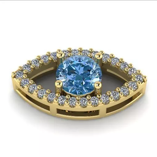 Pendant eye 740 3D print model