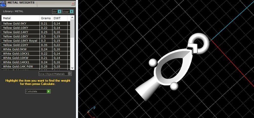 Pendants 4 sizes 730 3D print model_2