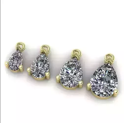 Pendants 4 sizes 730