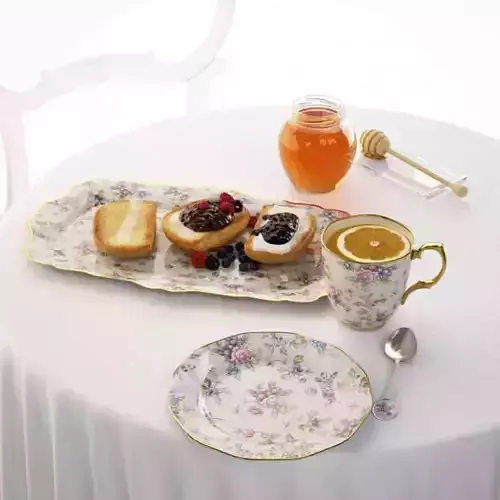 Flowerly Tea Set