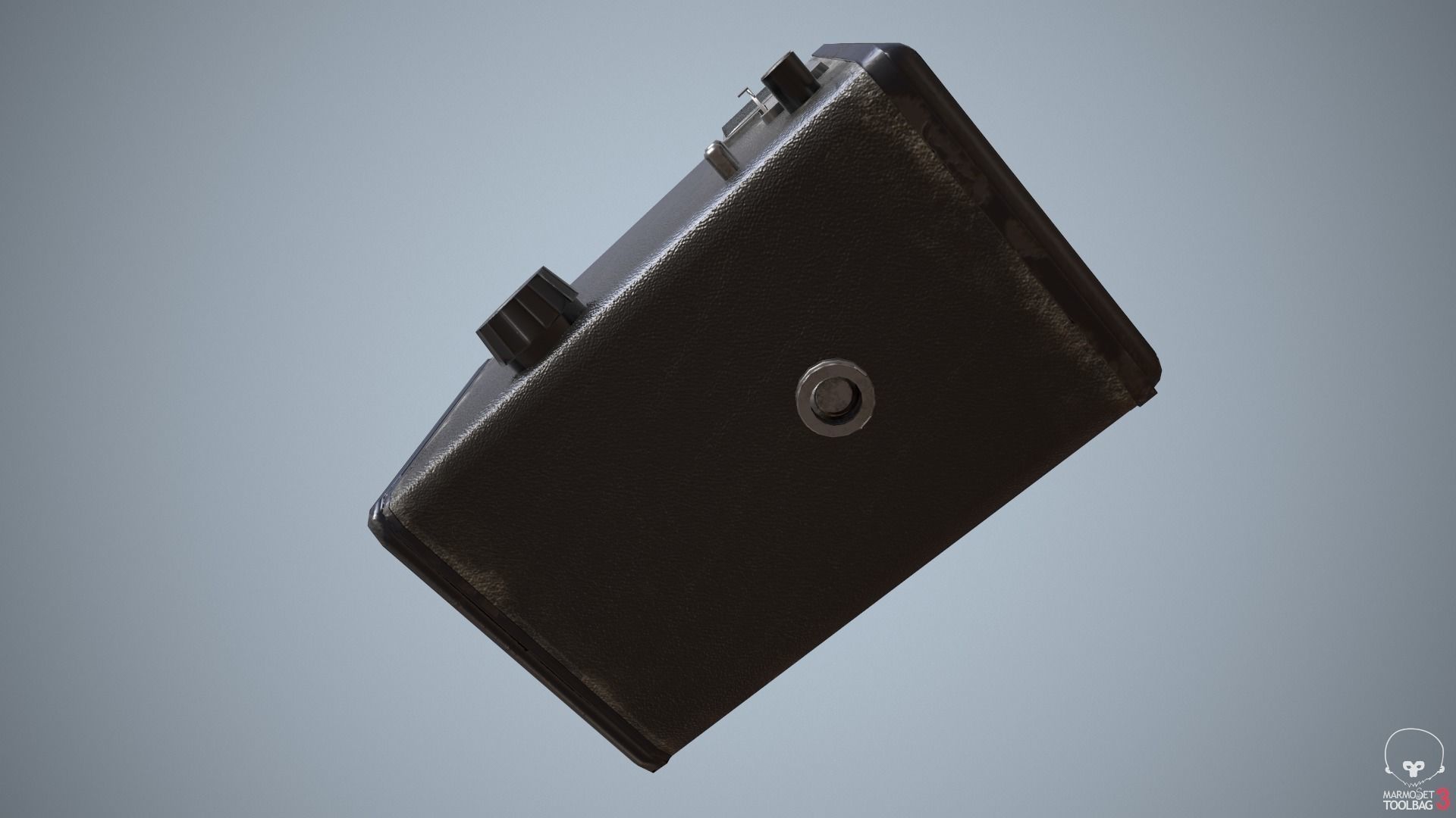 Vintage Brownie Camera Low-poly 3D model_6