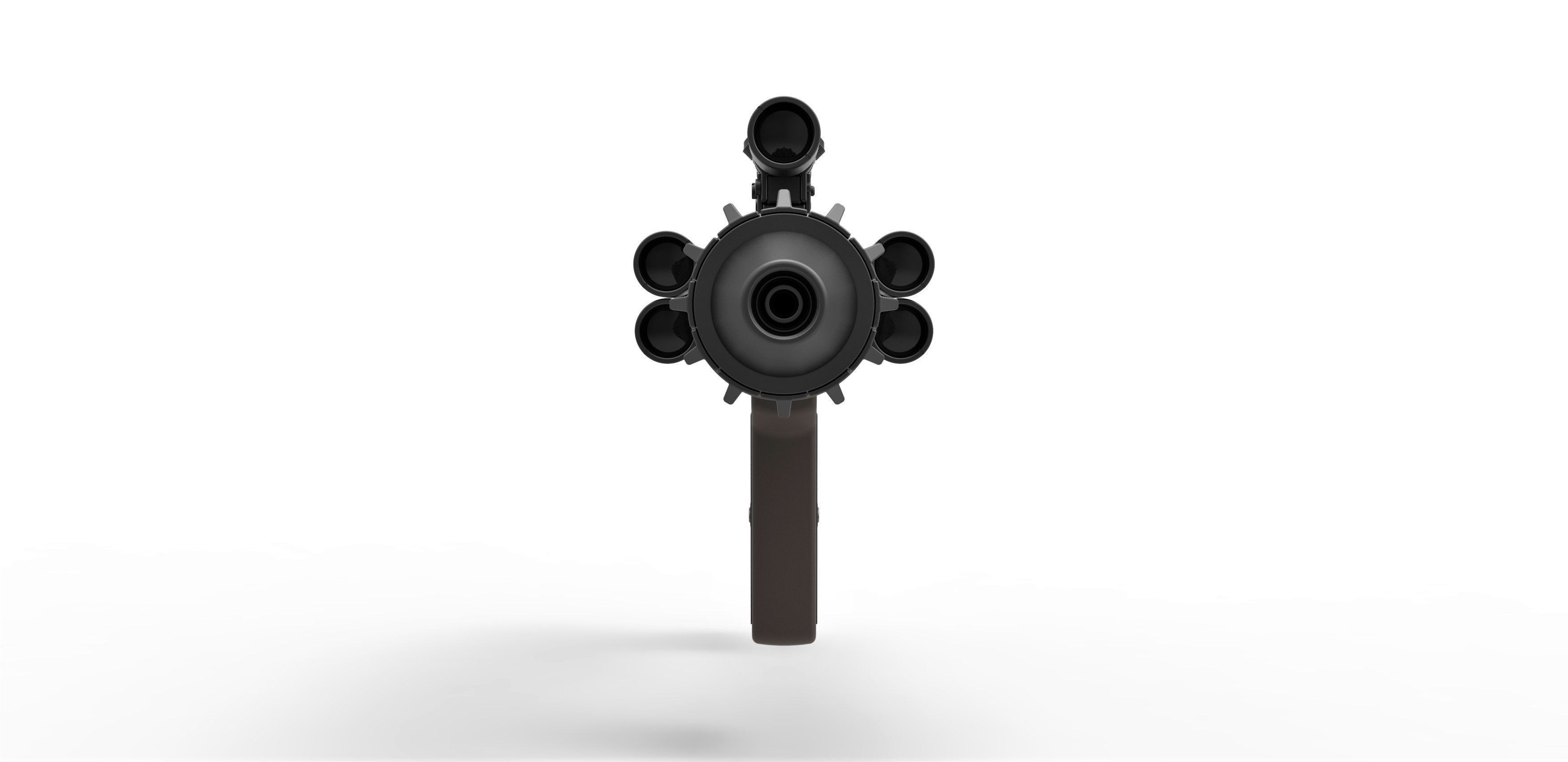 Carbine Rifle EE-4 from the game Star Wars Battlefront 3D model_5