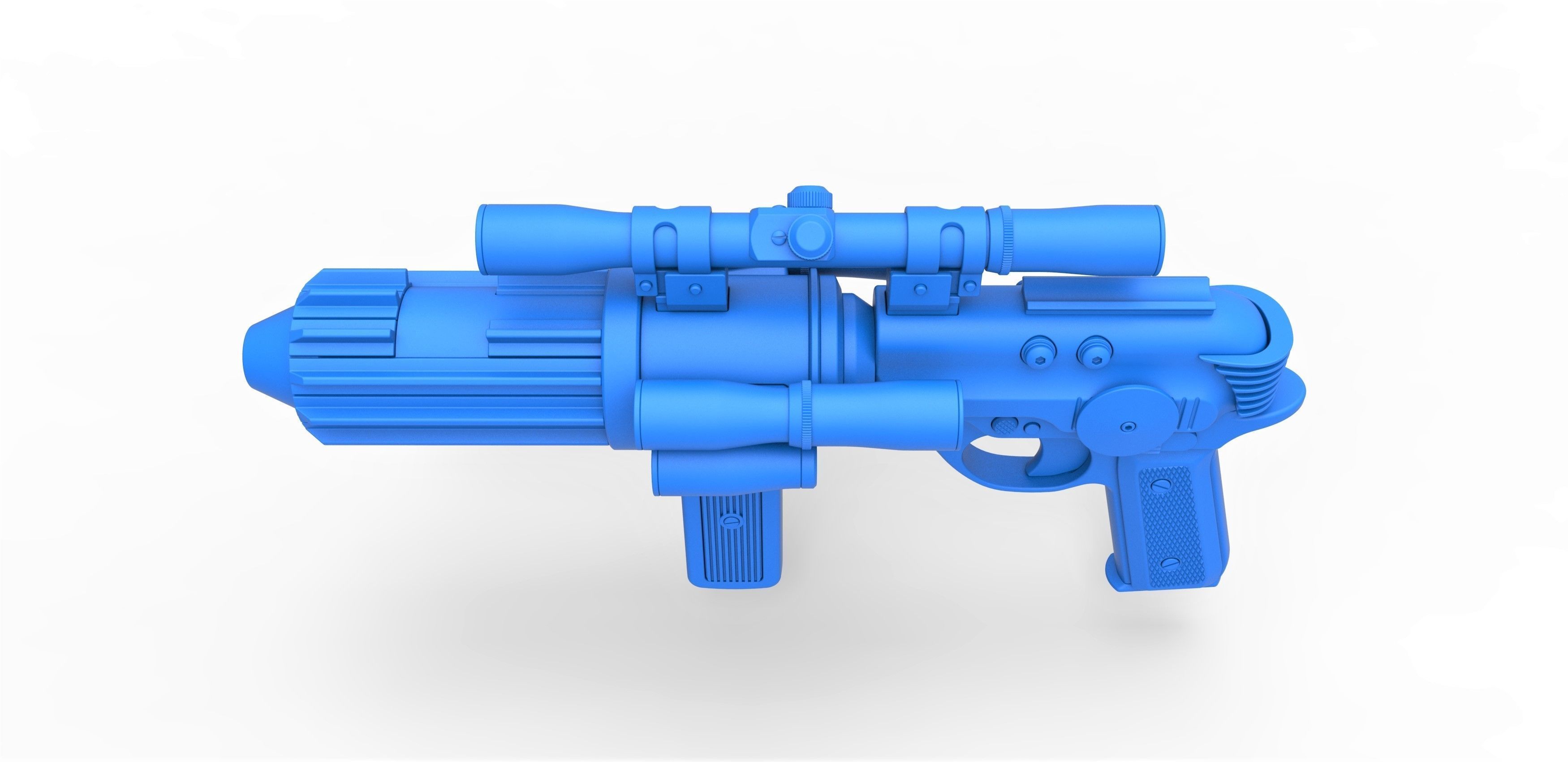 Carbine Rifle EE-4 from the game Star Wars Battlefront 3D model_18