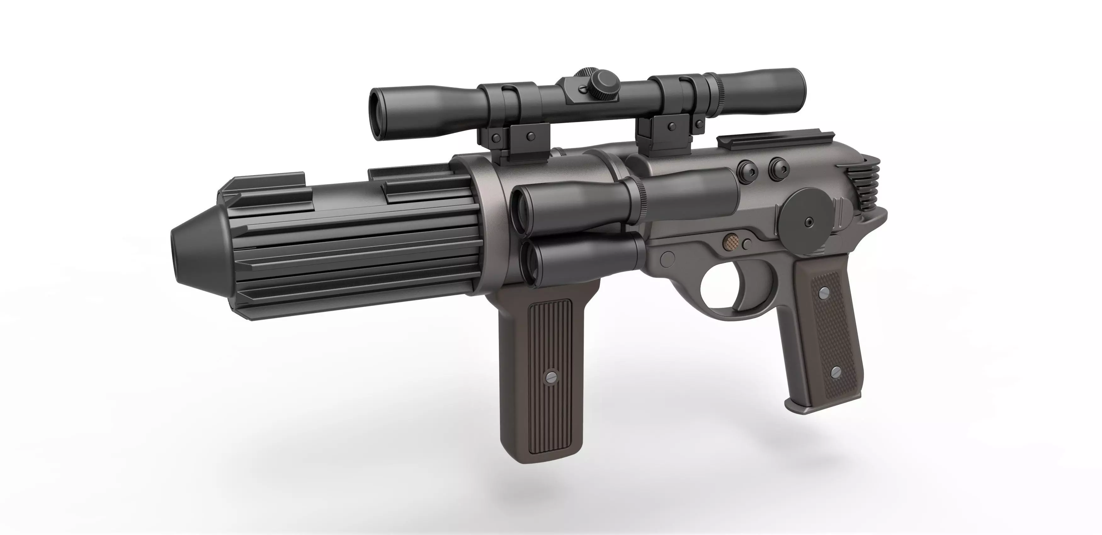 Carbine Rifle EE-4 from the game Star Wars Battlefront 3D model_0