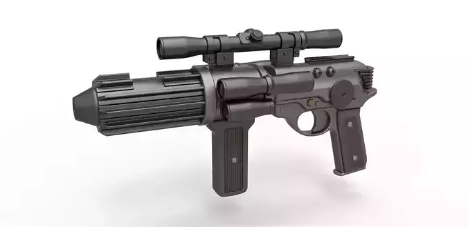 Carbine Rifle EE-4 from the game Star Wars Battlefront 3D model