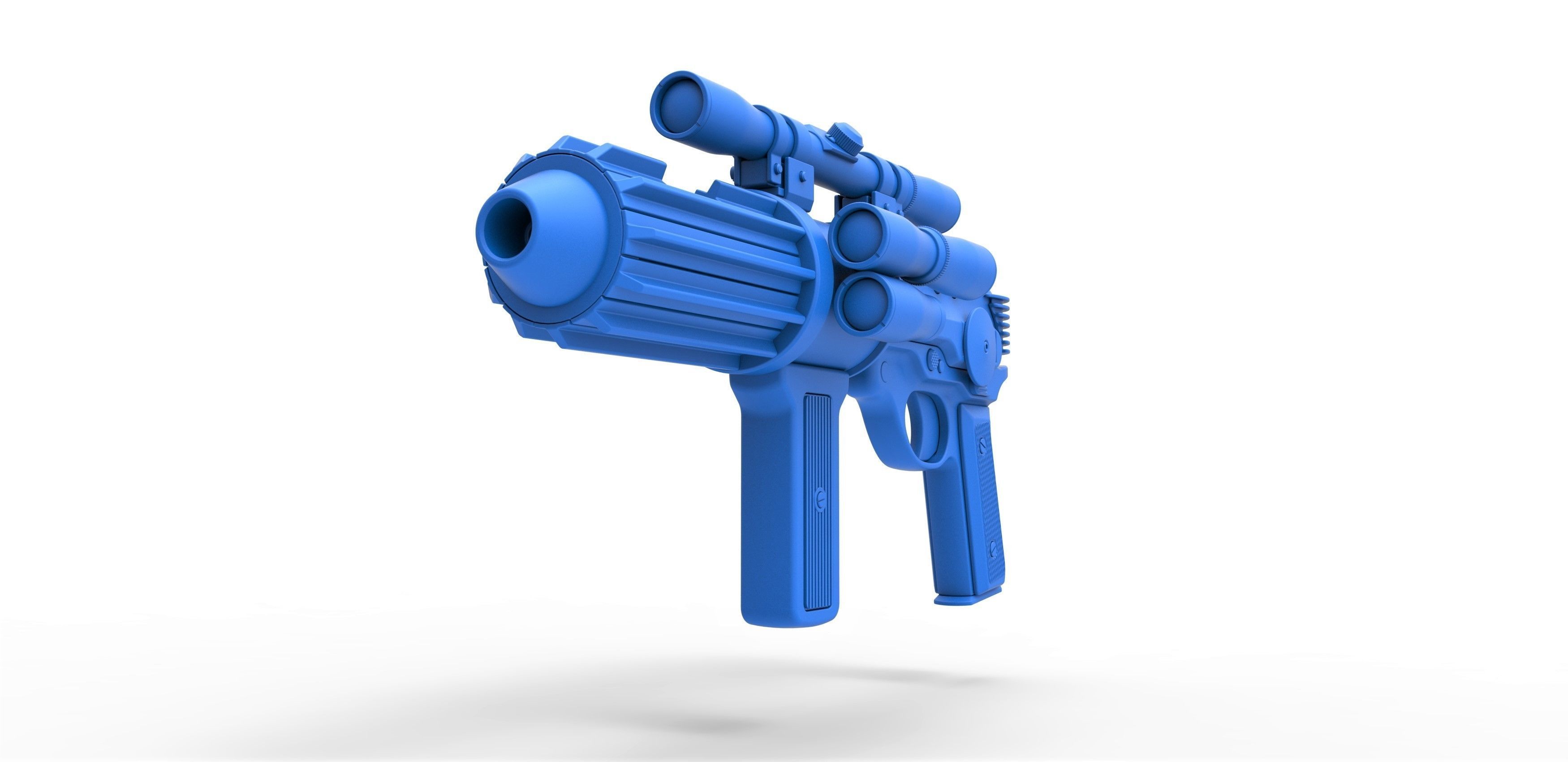 Carbine Rifle EE-4 from the game Star Wars Battlefront 3D model_15