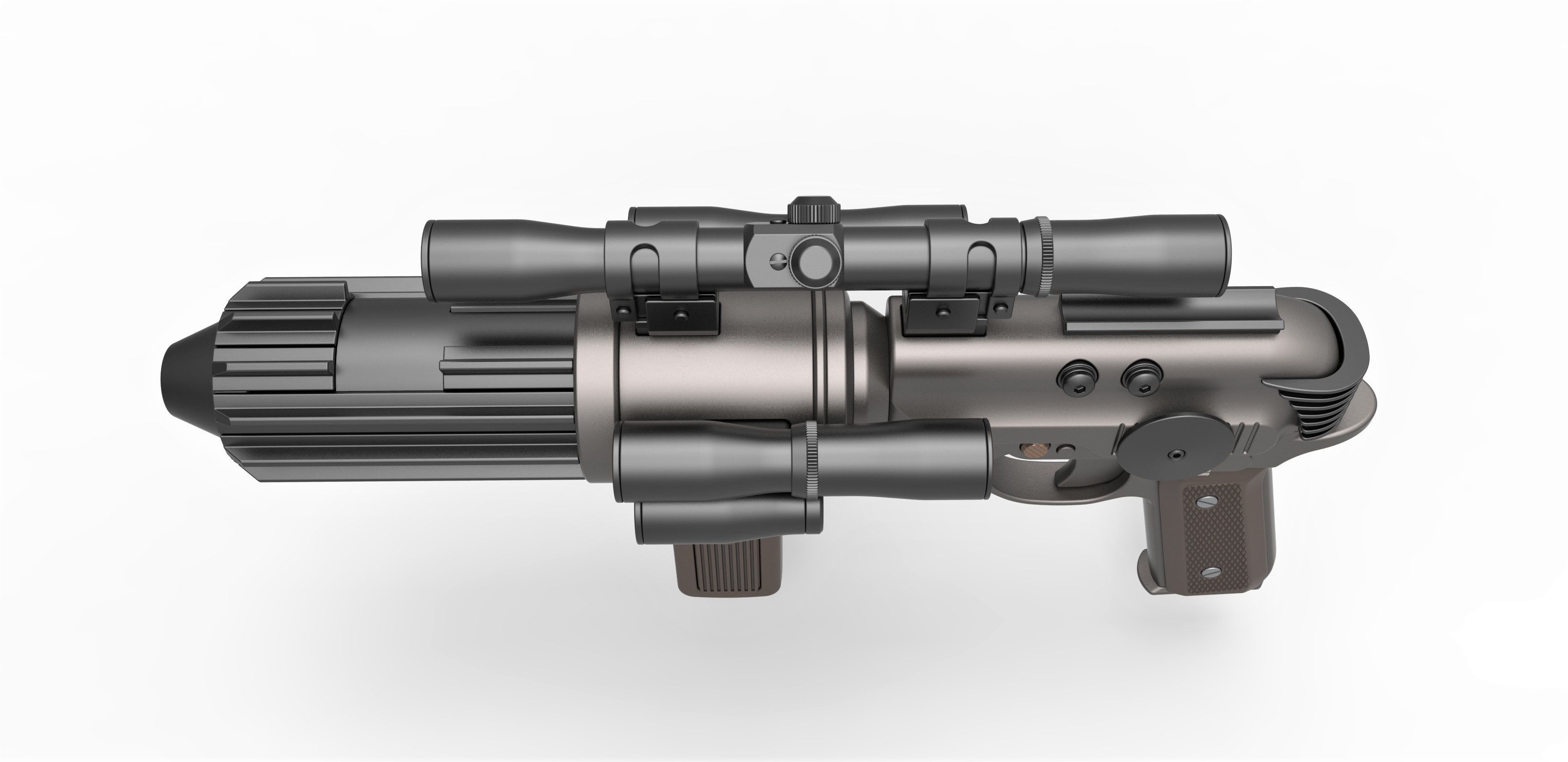 Carbine Rifle EE-4 from the game Star Wars Battlefront 3D model_7