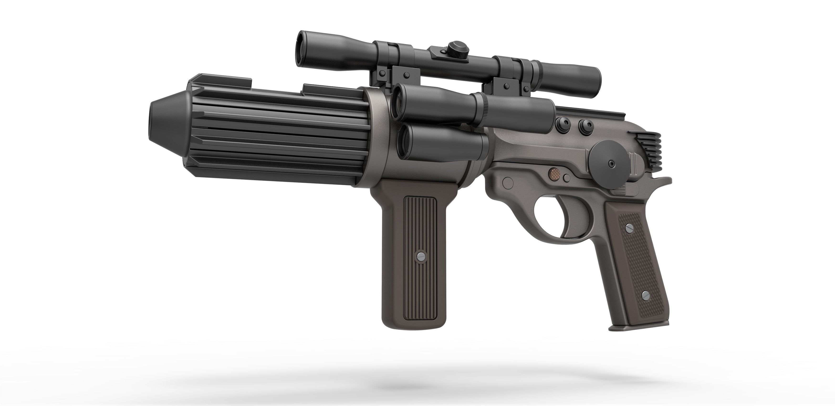Carbine Rifle EE-4 from the game Star Wars Battlefront 3D model_2