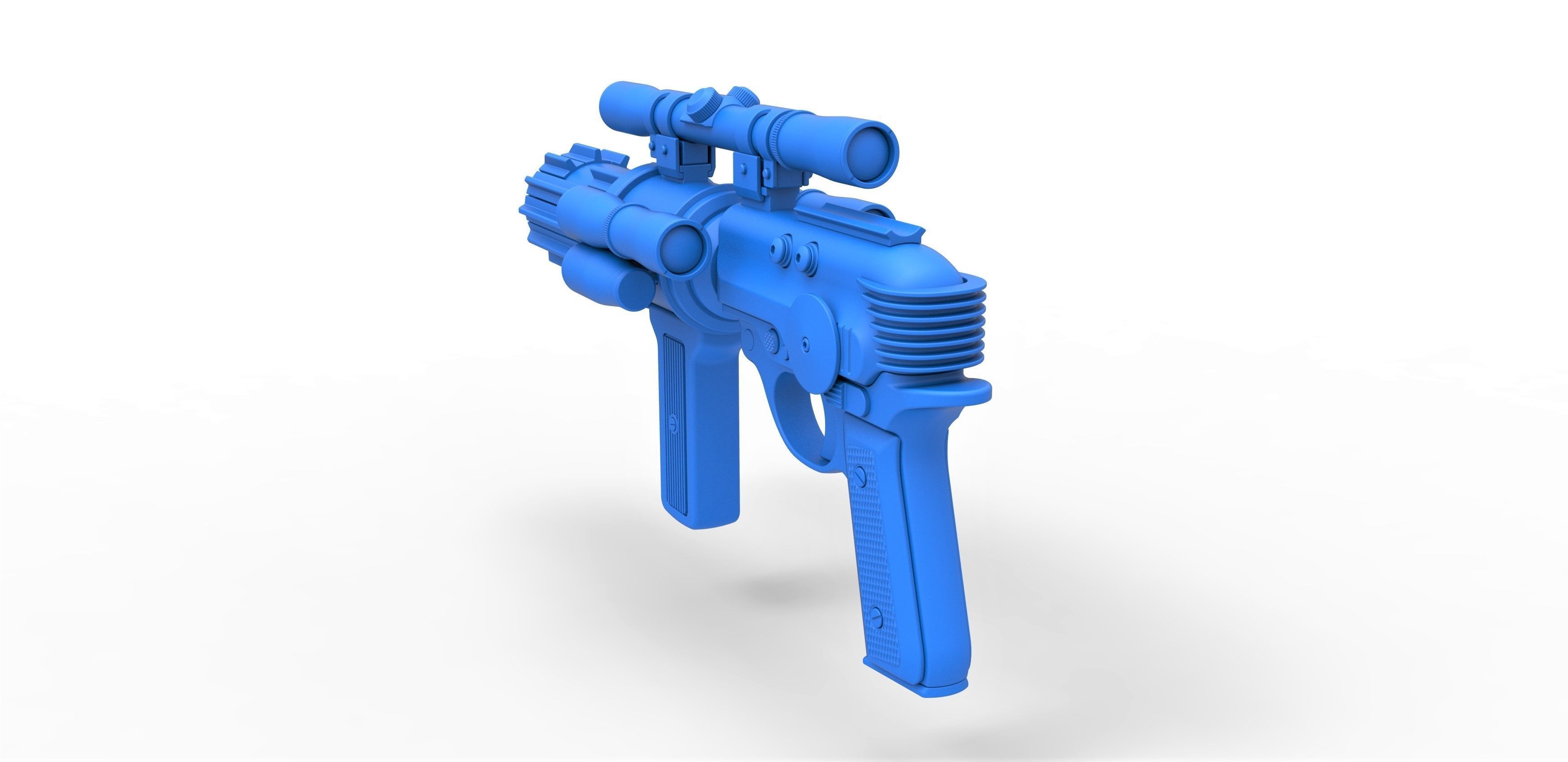 Carbine Rifle EE-4 from the game Star Wars Battlefront 3D model_21