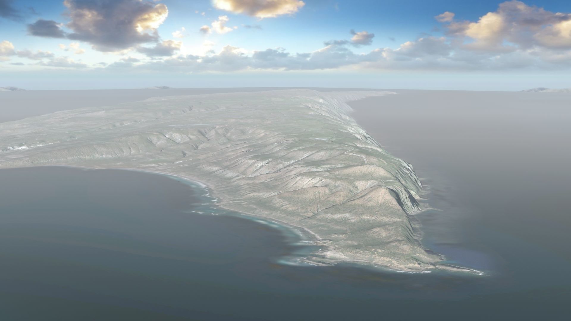 Island Naval Base Low-poly 3D model_14