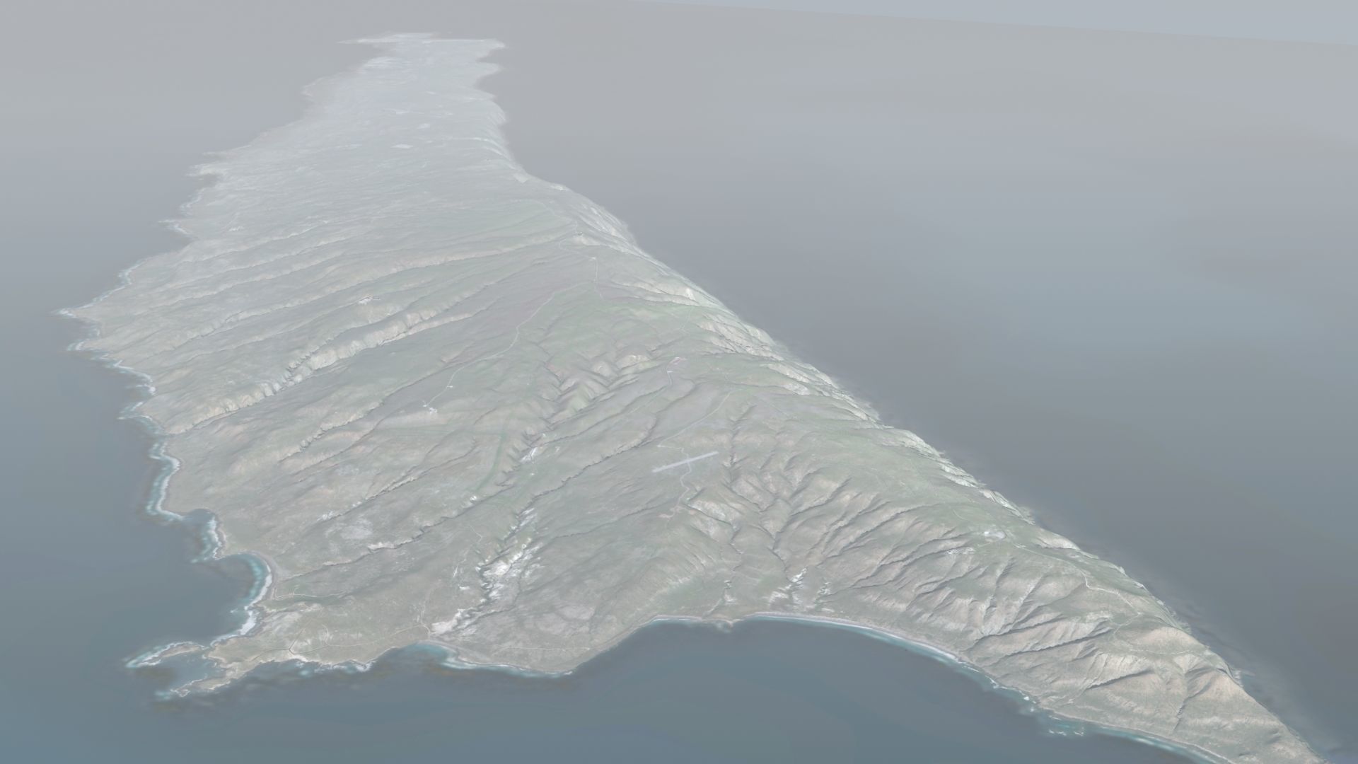 Island Naval Base Low-poly 3D model_24