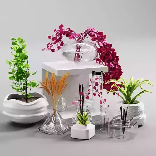 decorative pot set 03