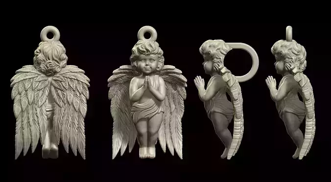 Angel pendant Version 2