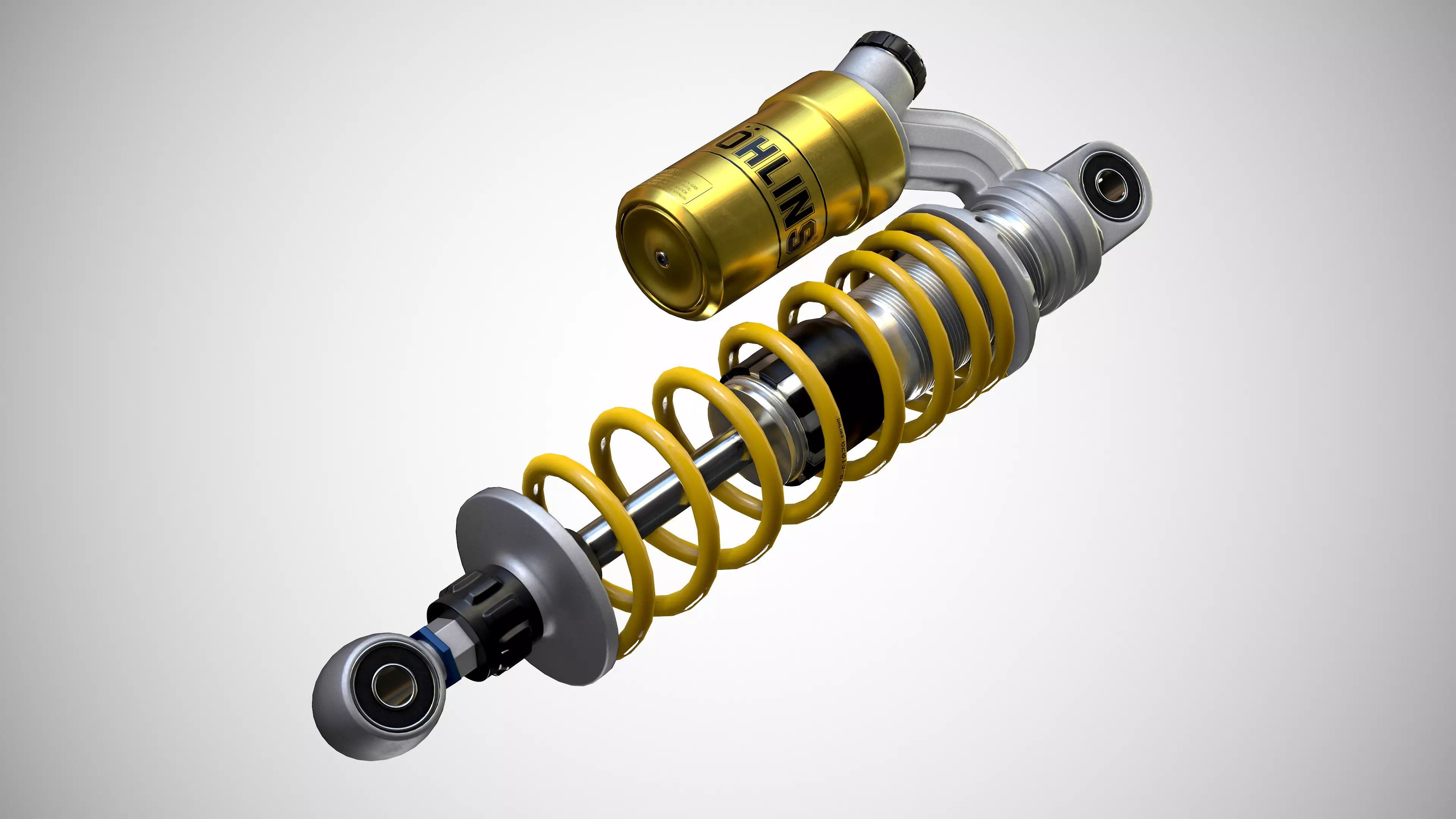 Ohlins Suspension 3D model_0