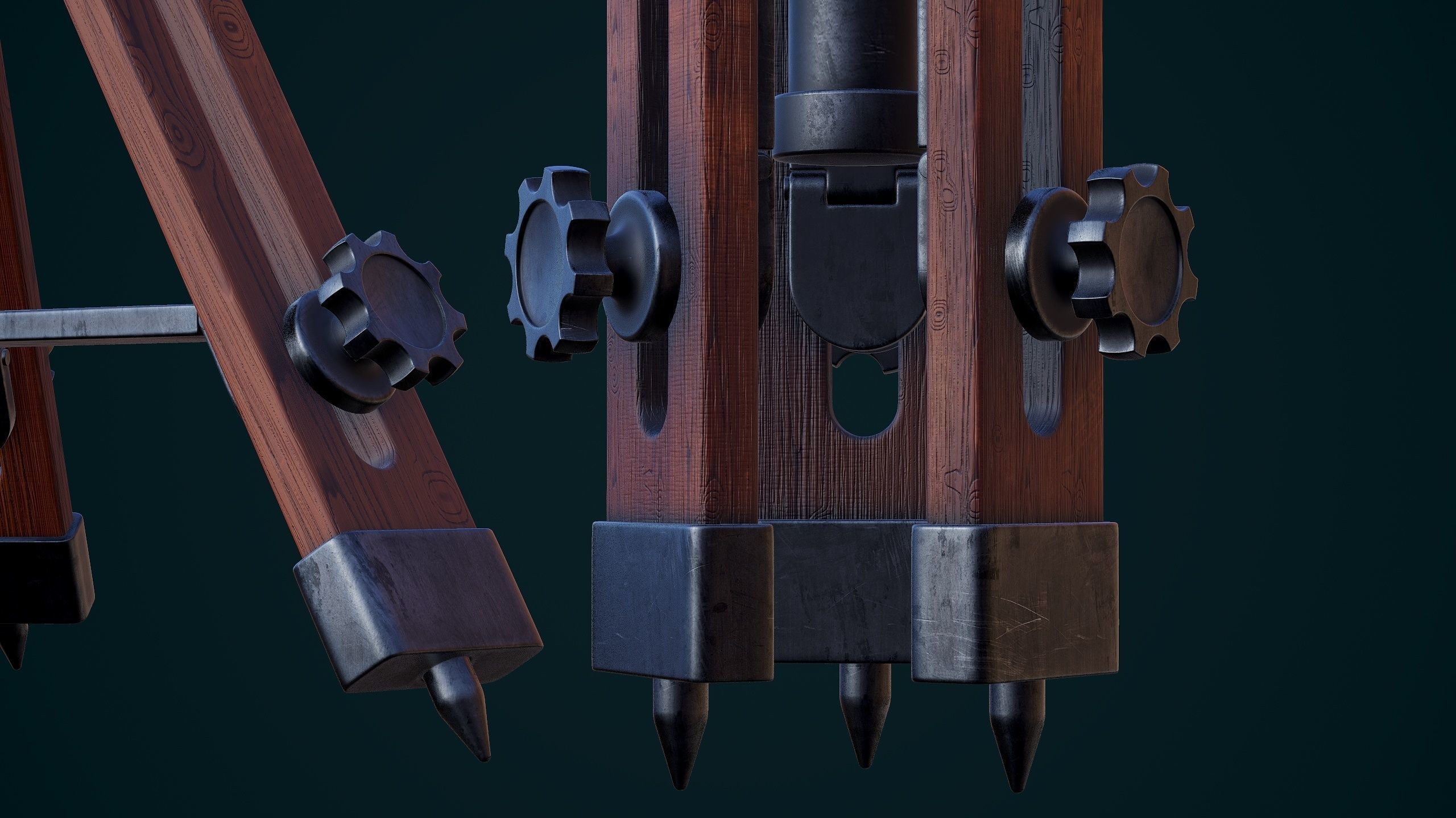 Vintage antenna 3D model_15