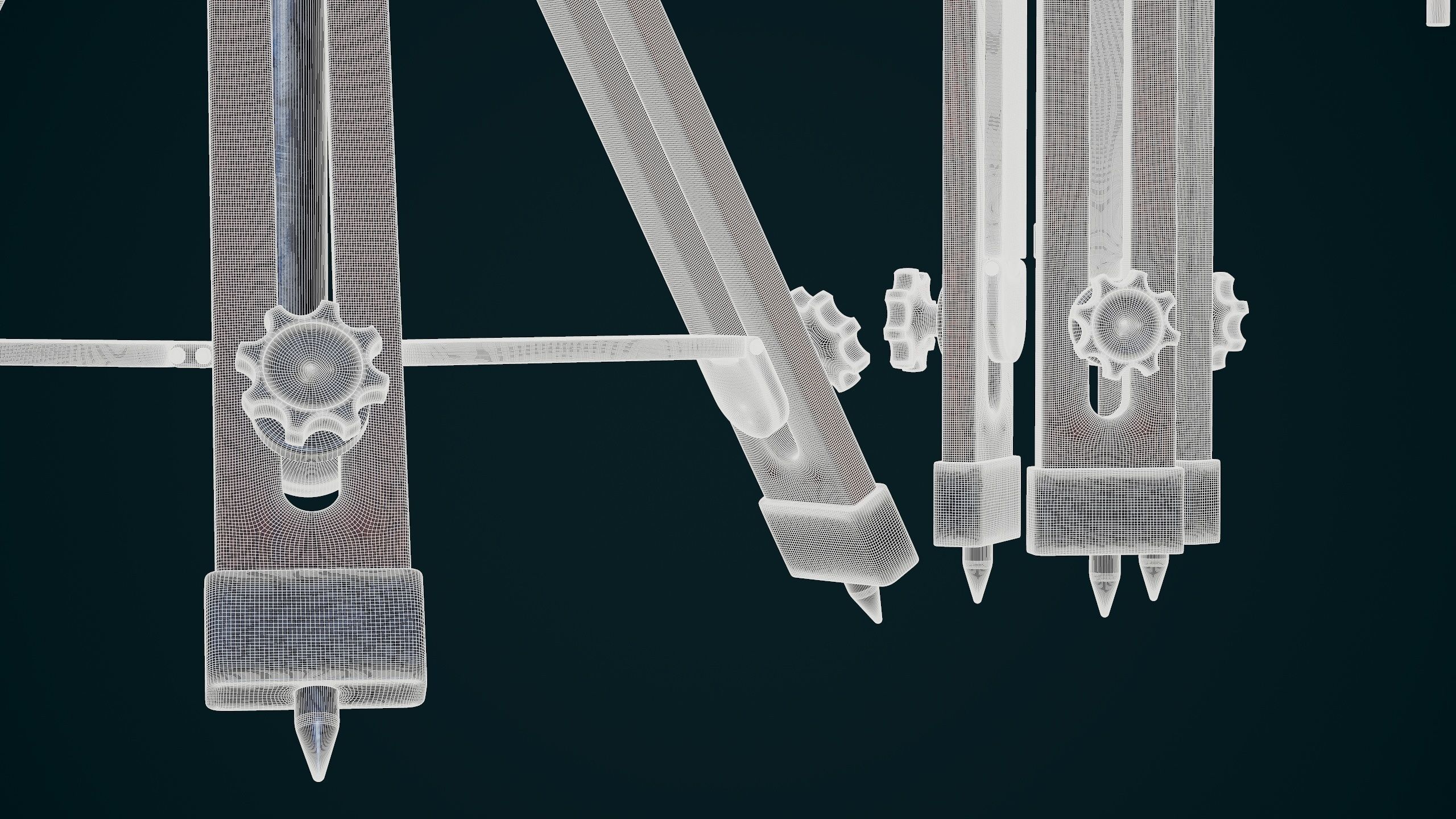 Vintage antenna 3D model_14