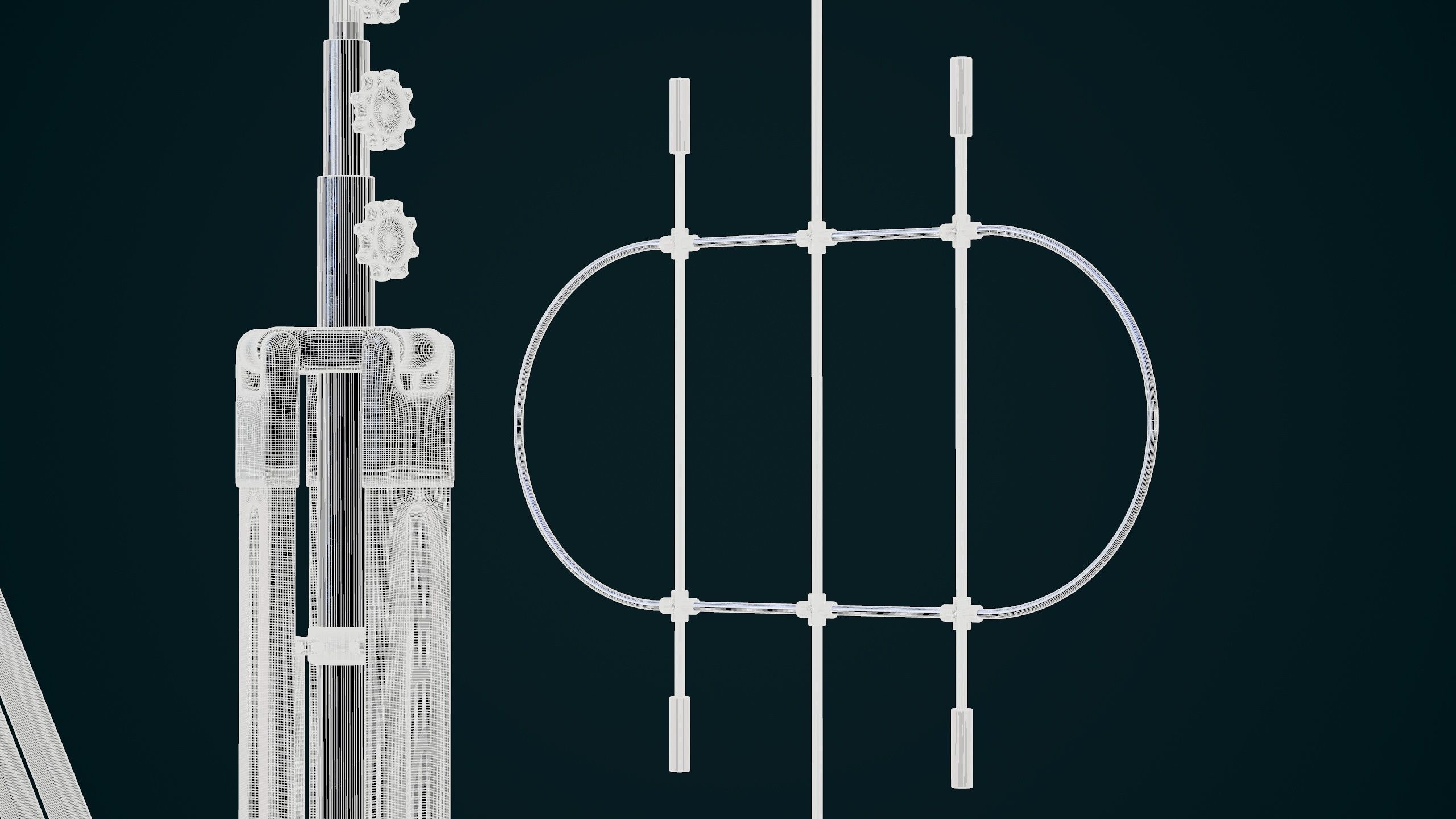 Vintage antenna 3D model_18