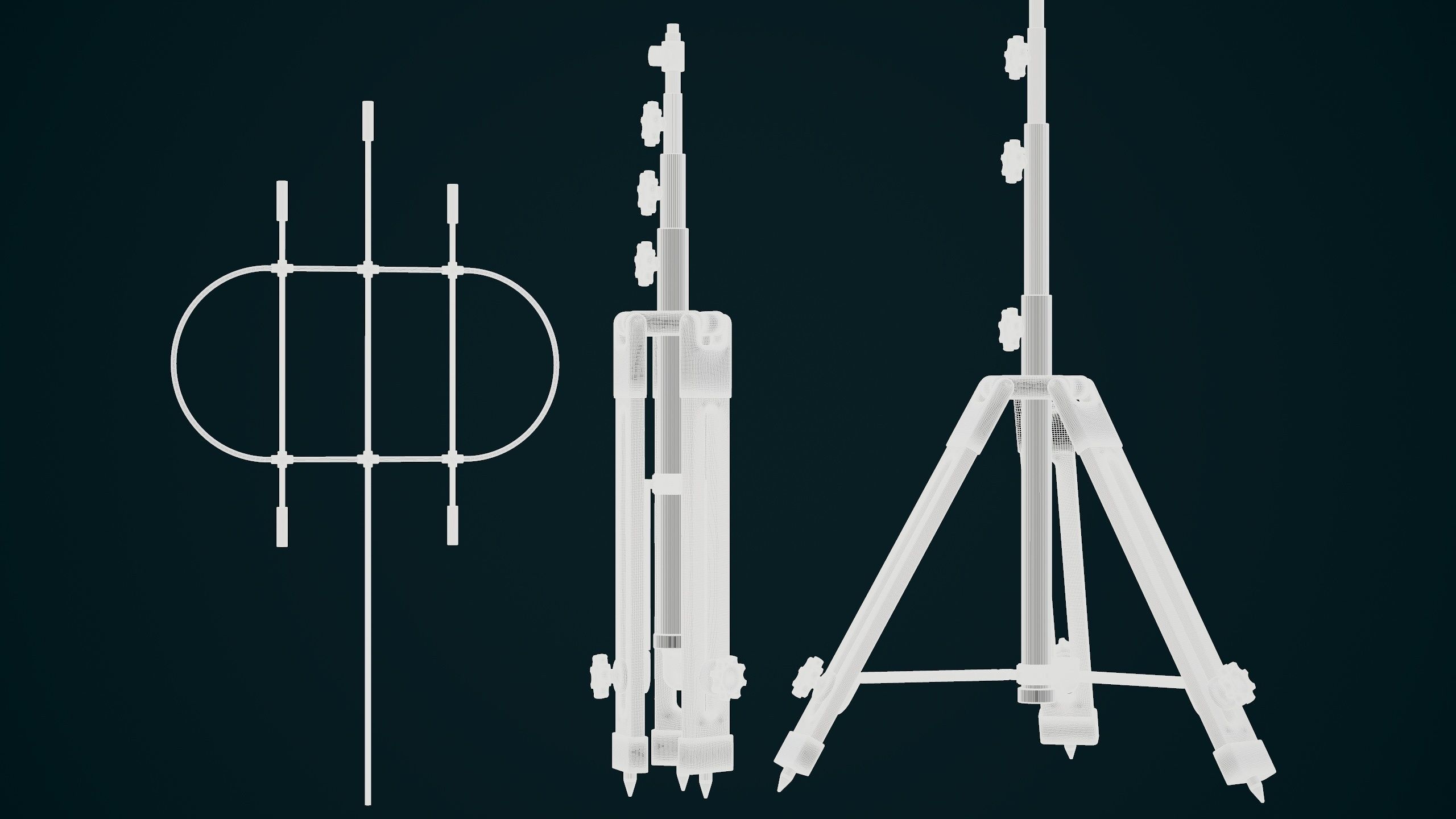 Vintage antenna 3D model_20
