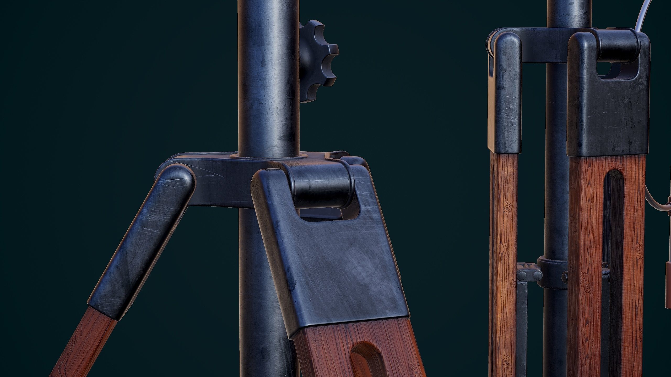 Vintage antenna 3D model_11