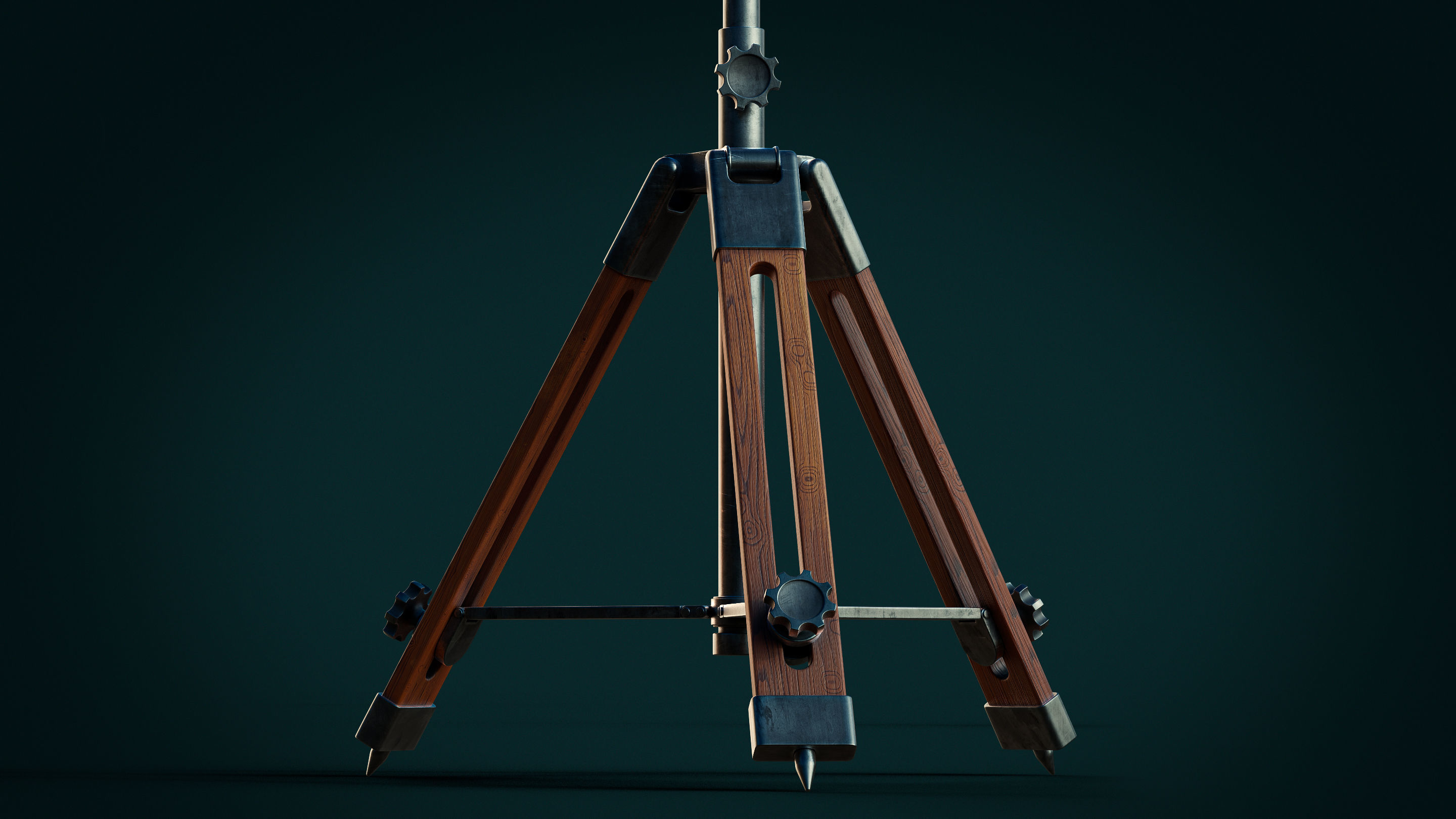 Vintage antenna 3D model_0