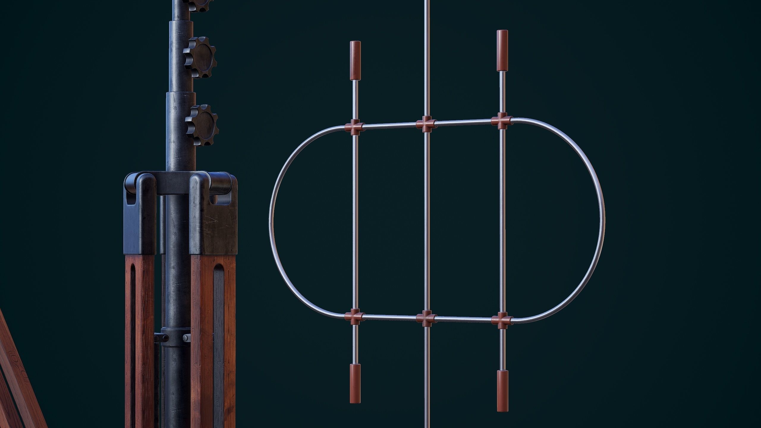 Vintage antenna 3D model_17