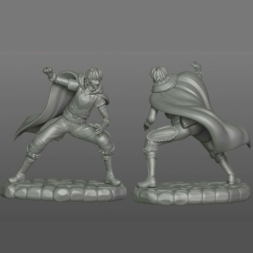 NAOFUMI IWATANI SHIELD HERO STL 3D print model_4