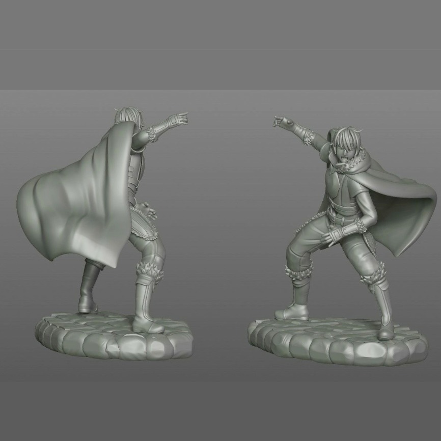 NAOFUMI IWATANI SHIELD HERO STL 3D print model_5