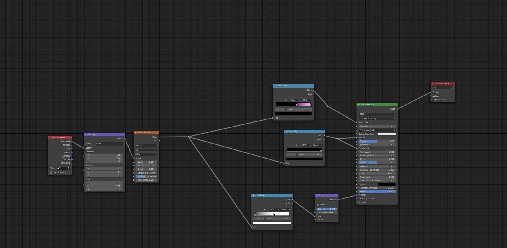 ring wallpaper Free 3D model_2