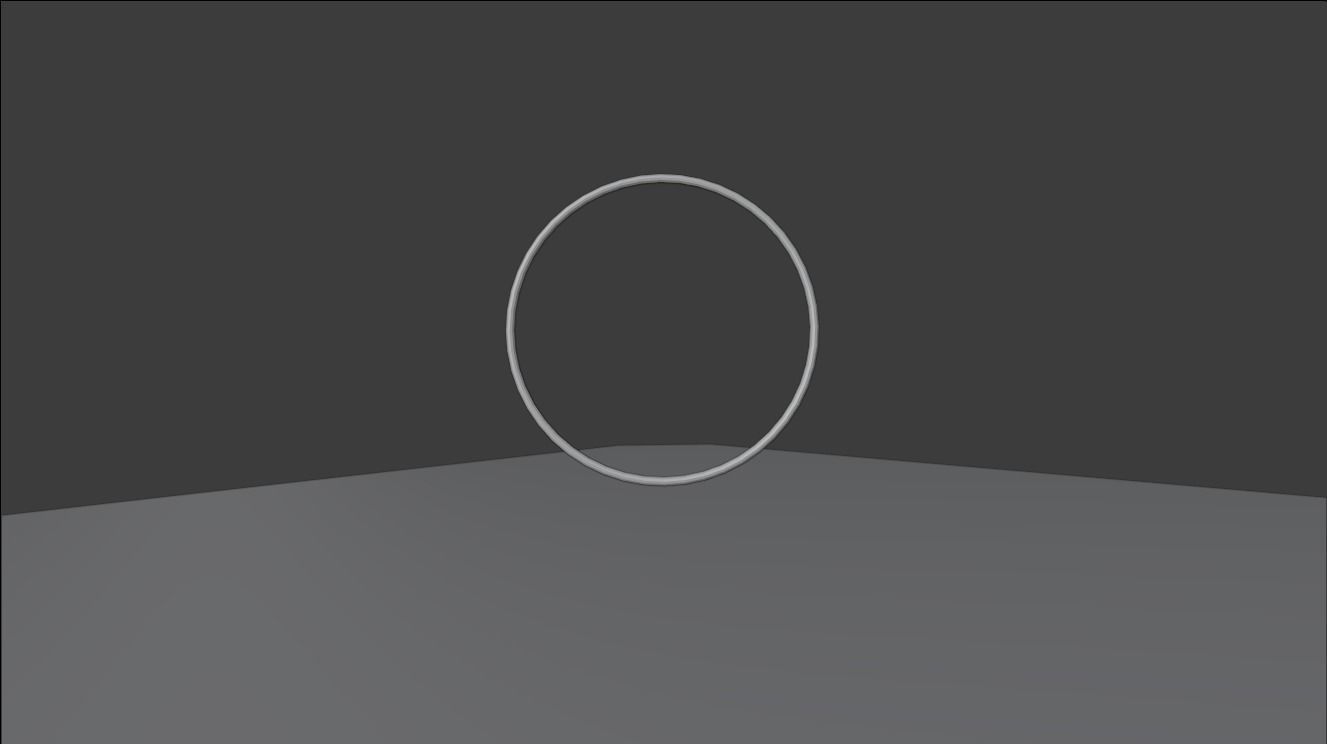 ring wallpaper Free 3D model_4