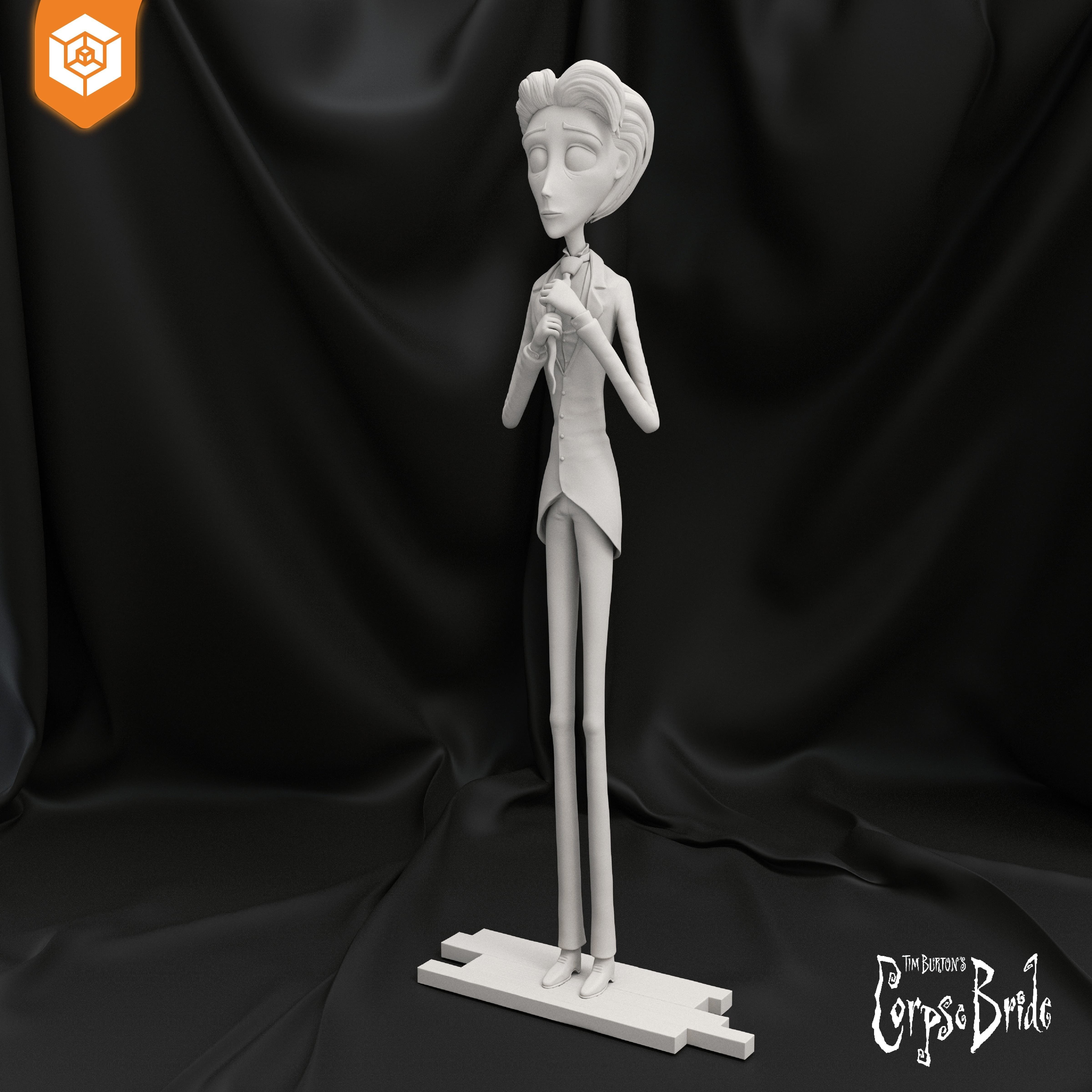 Victor Van Dort - Corpse Bride 3D print model_16