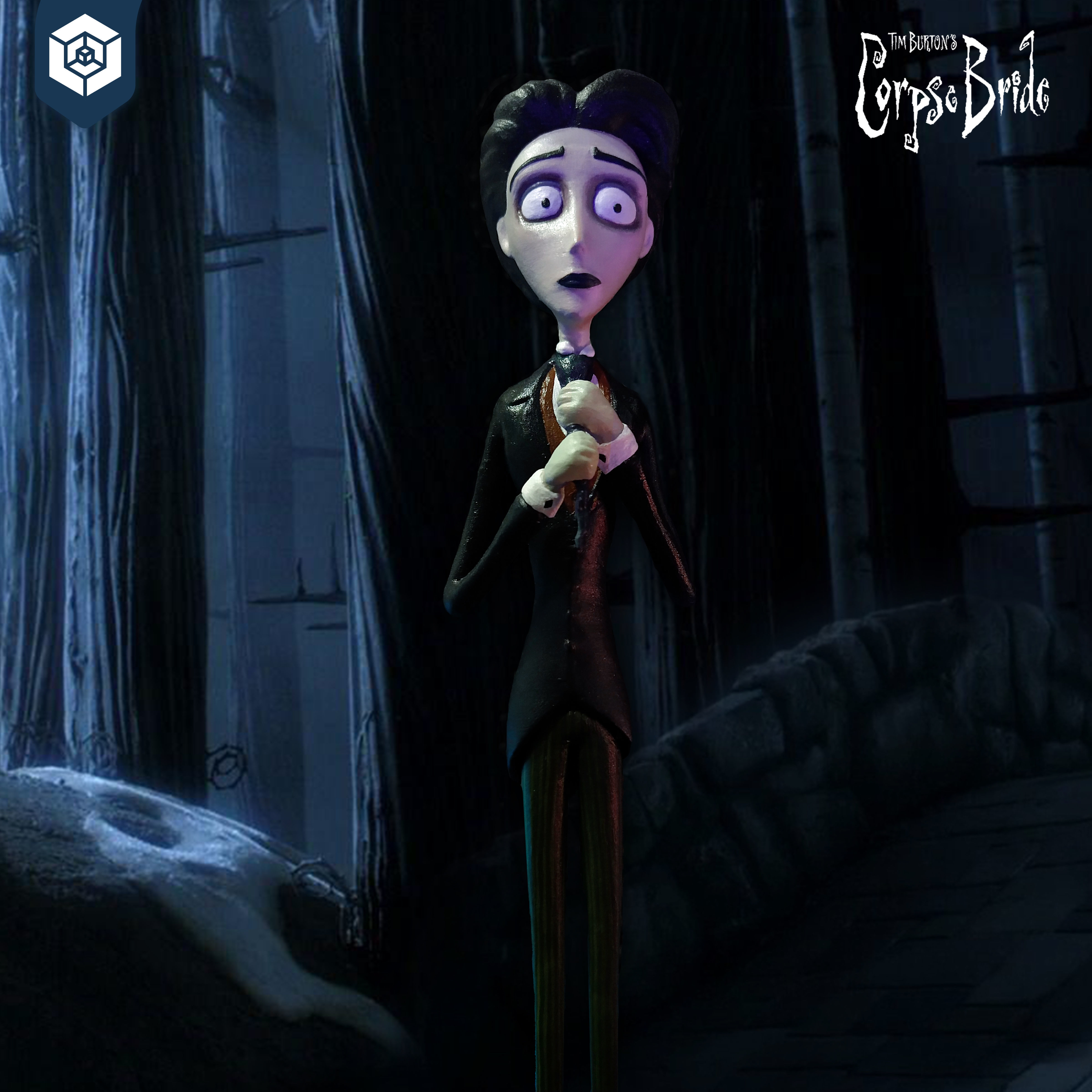 Victor Van Dort - Corpse Bride 3D print model_13
