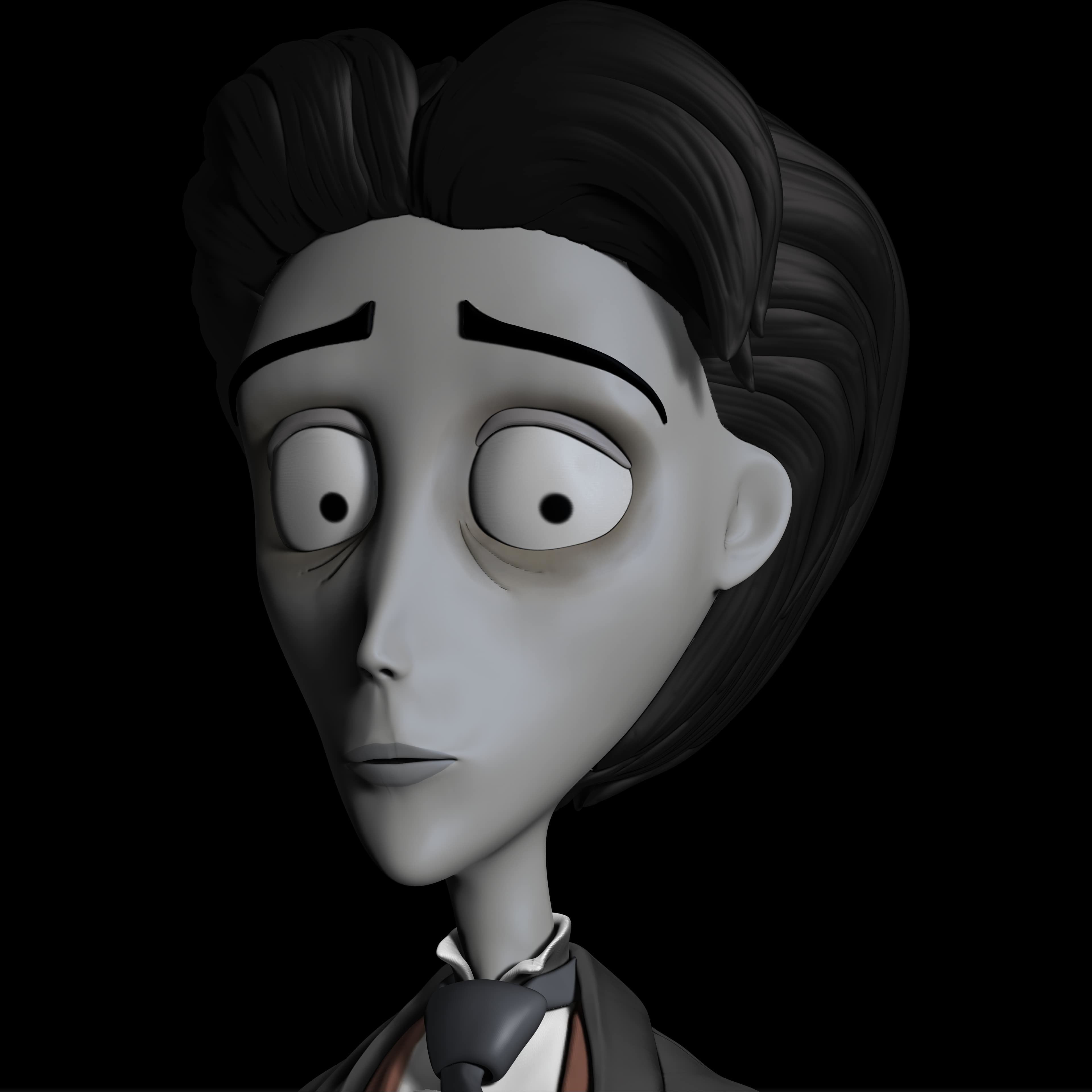 Victor Van Dort - Corpse Bride 3D print model_1