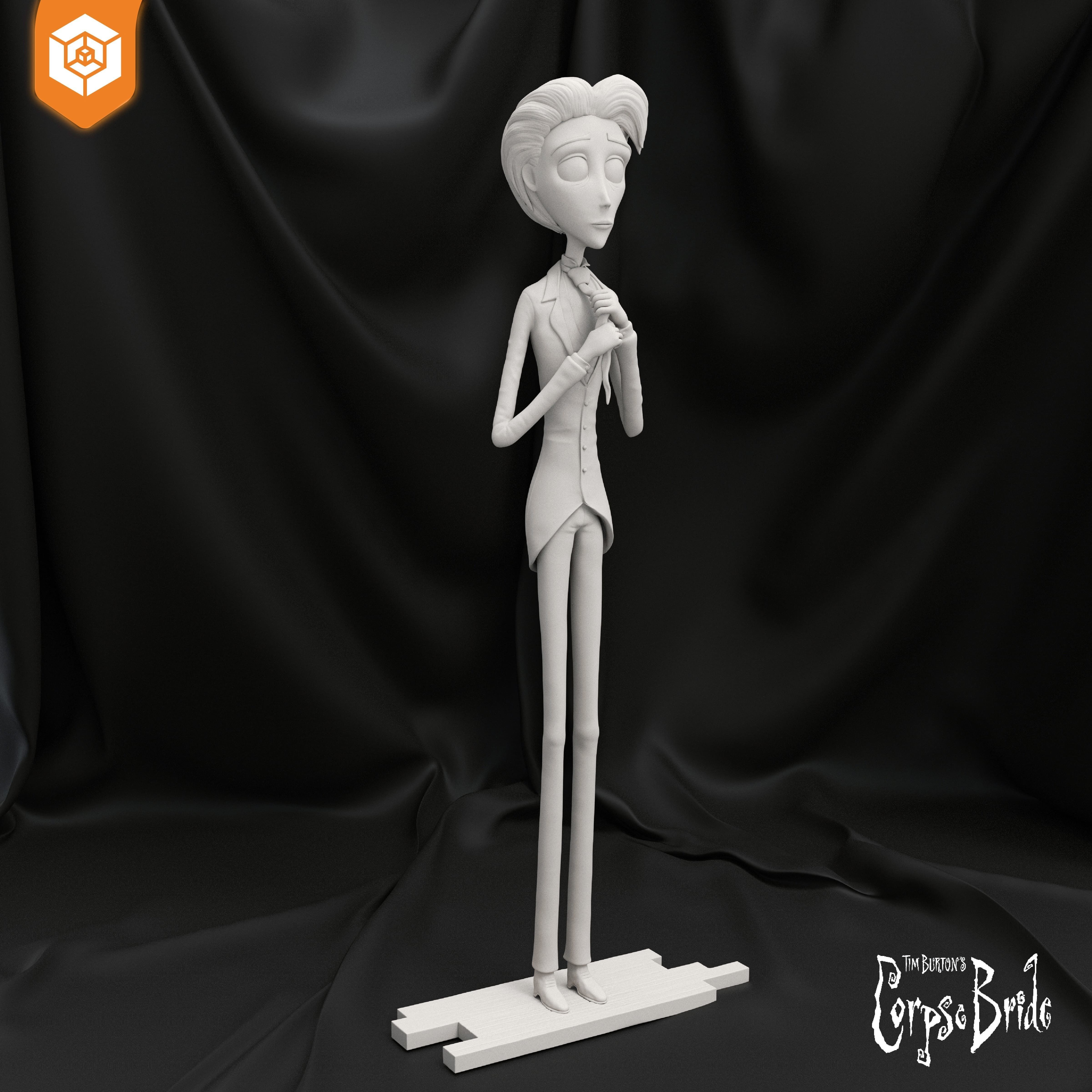Victor Van Dort - Corpse Bride 3D print model_15