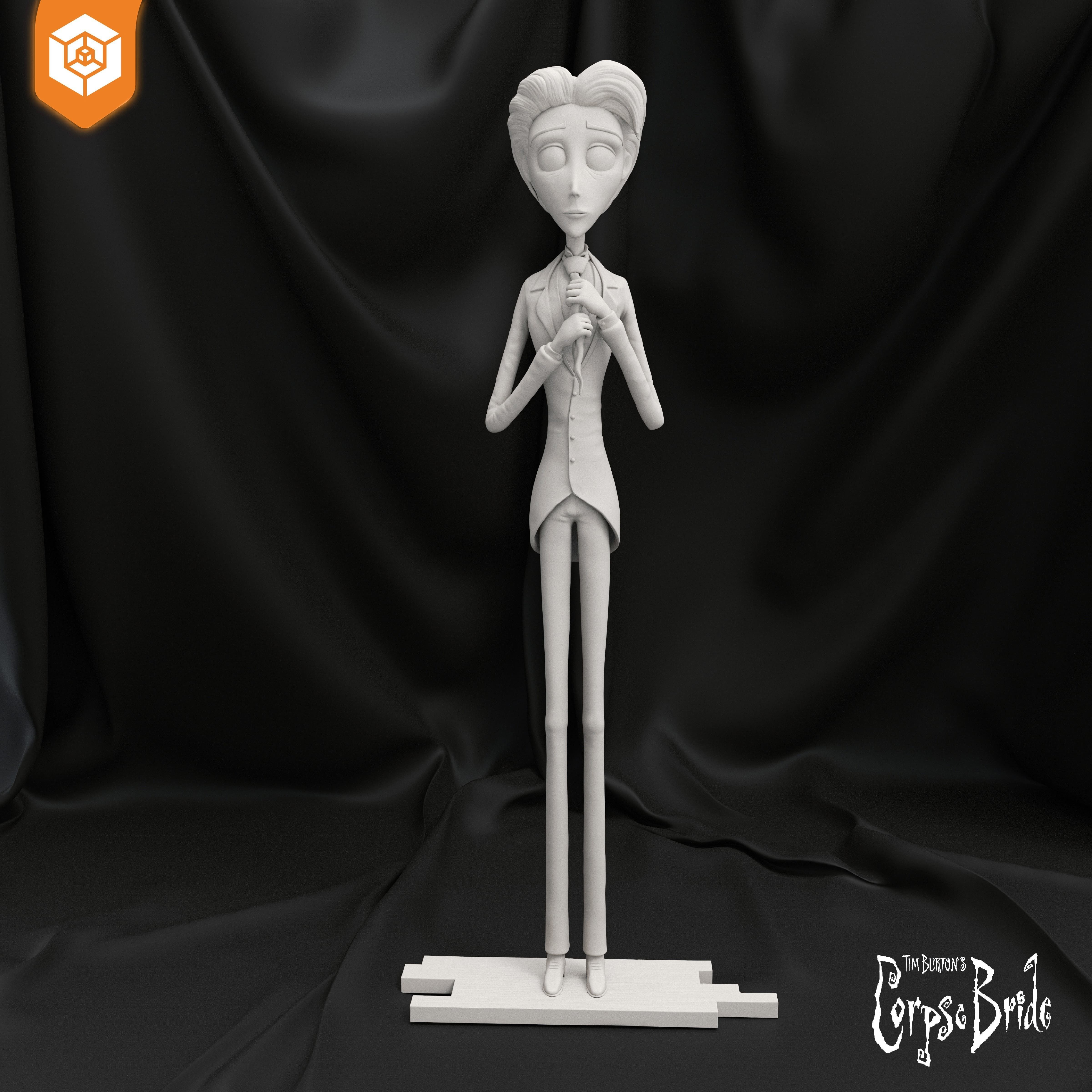 Victor Van Dort - Corpse Bride 3D print model_14