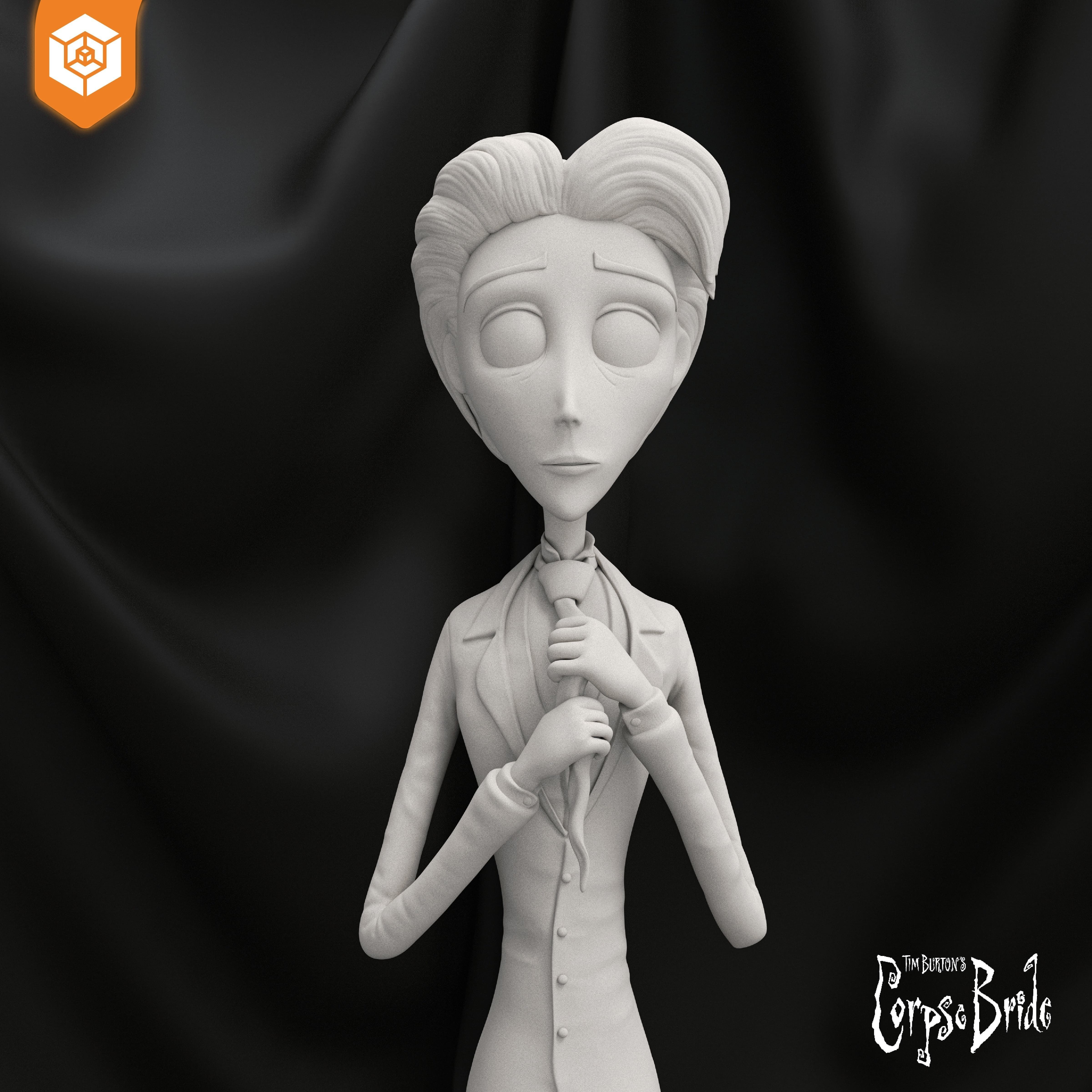 Victor Van Dort - Corpse Bride 3D print model_17