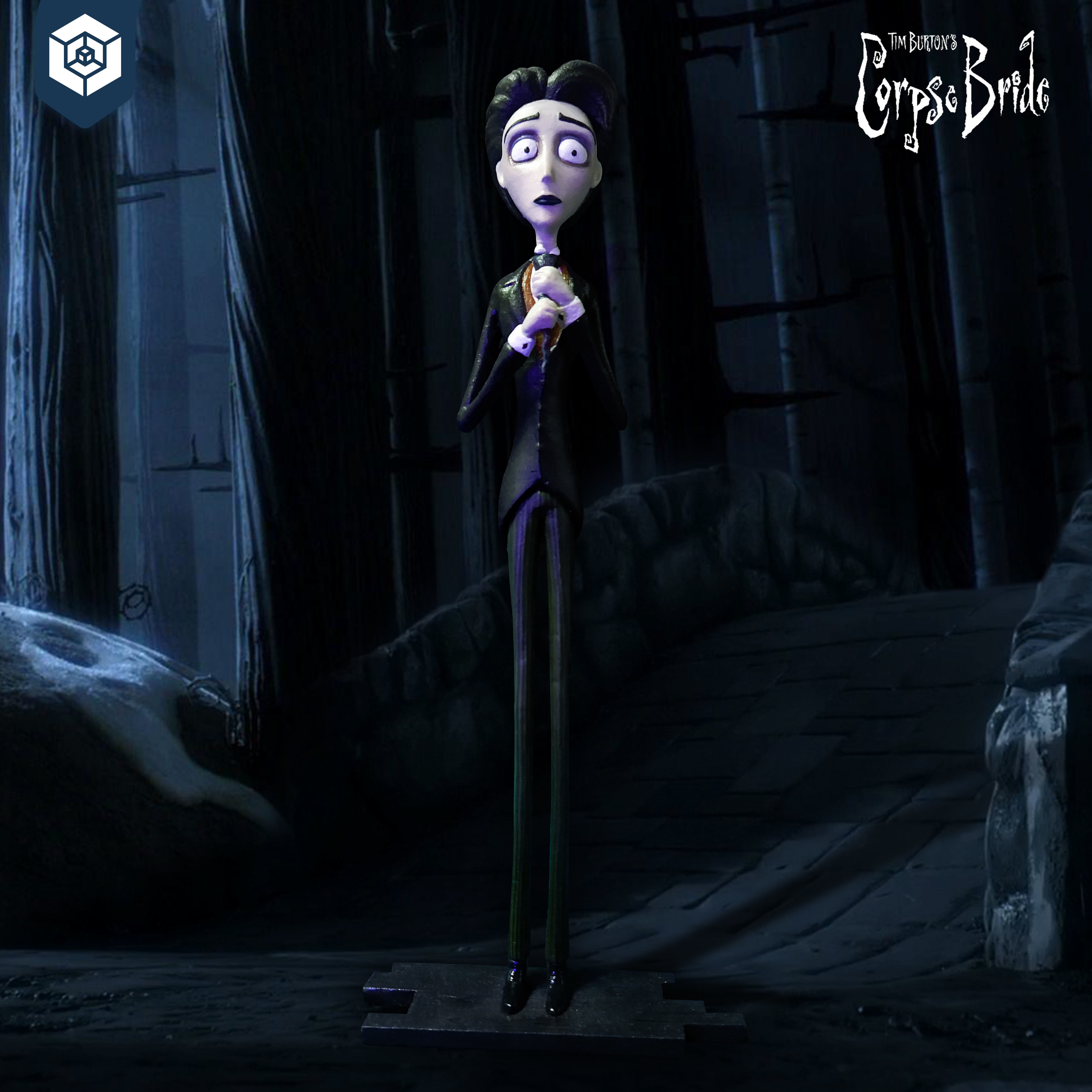 Victor Van Dort - Corpse Bride 3D print model_10