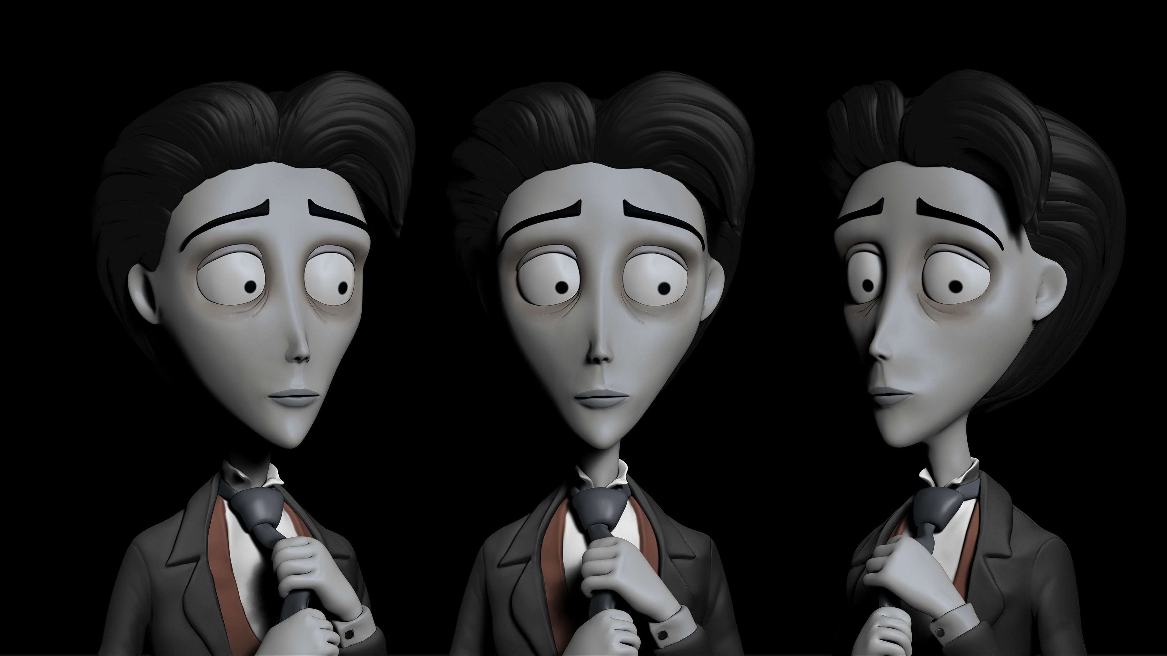 Victor Van Dort - Corpse Bride 3D print model_6