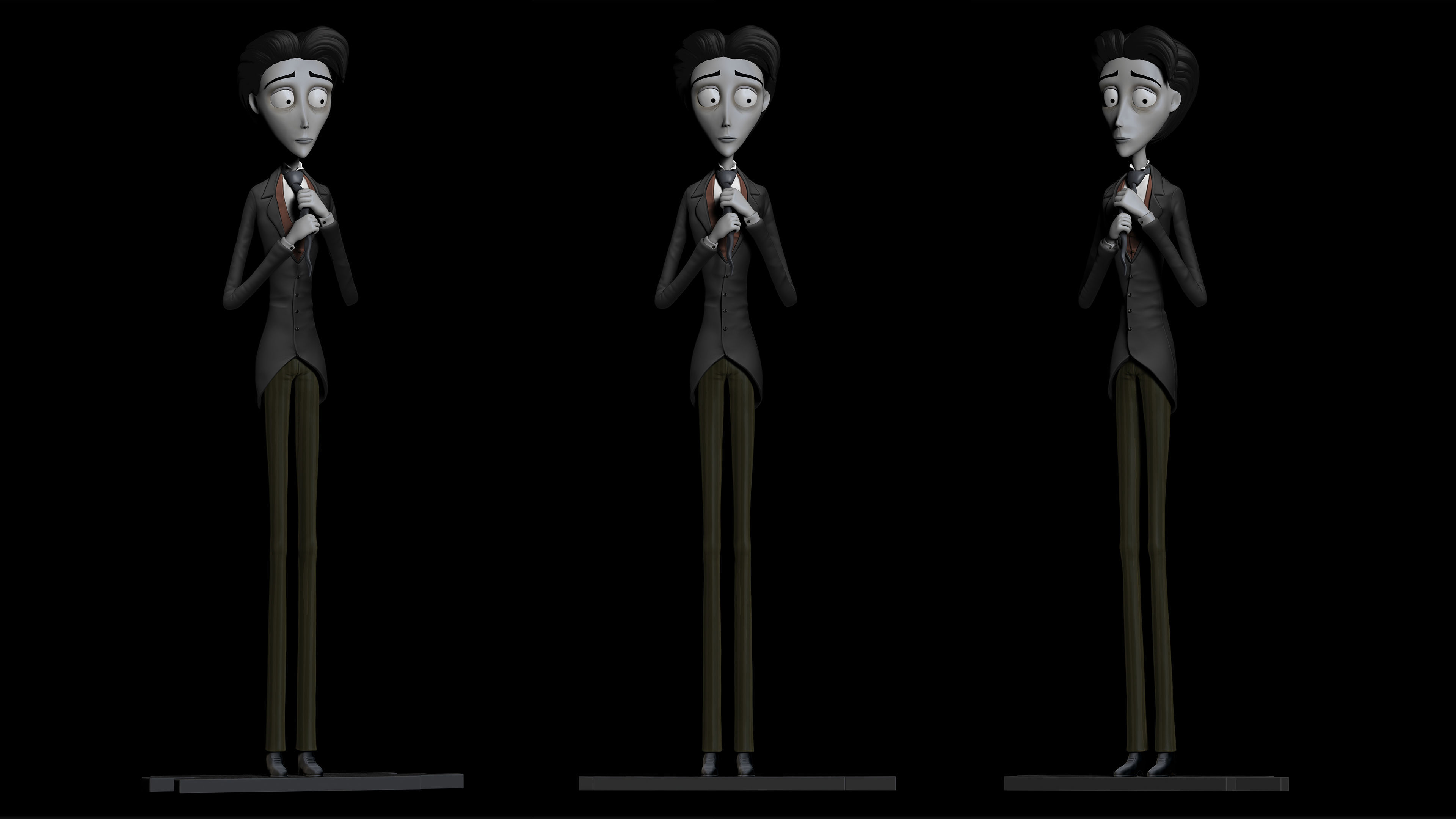 Victor Van Dort - Corpse Bride 3D print model_8