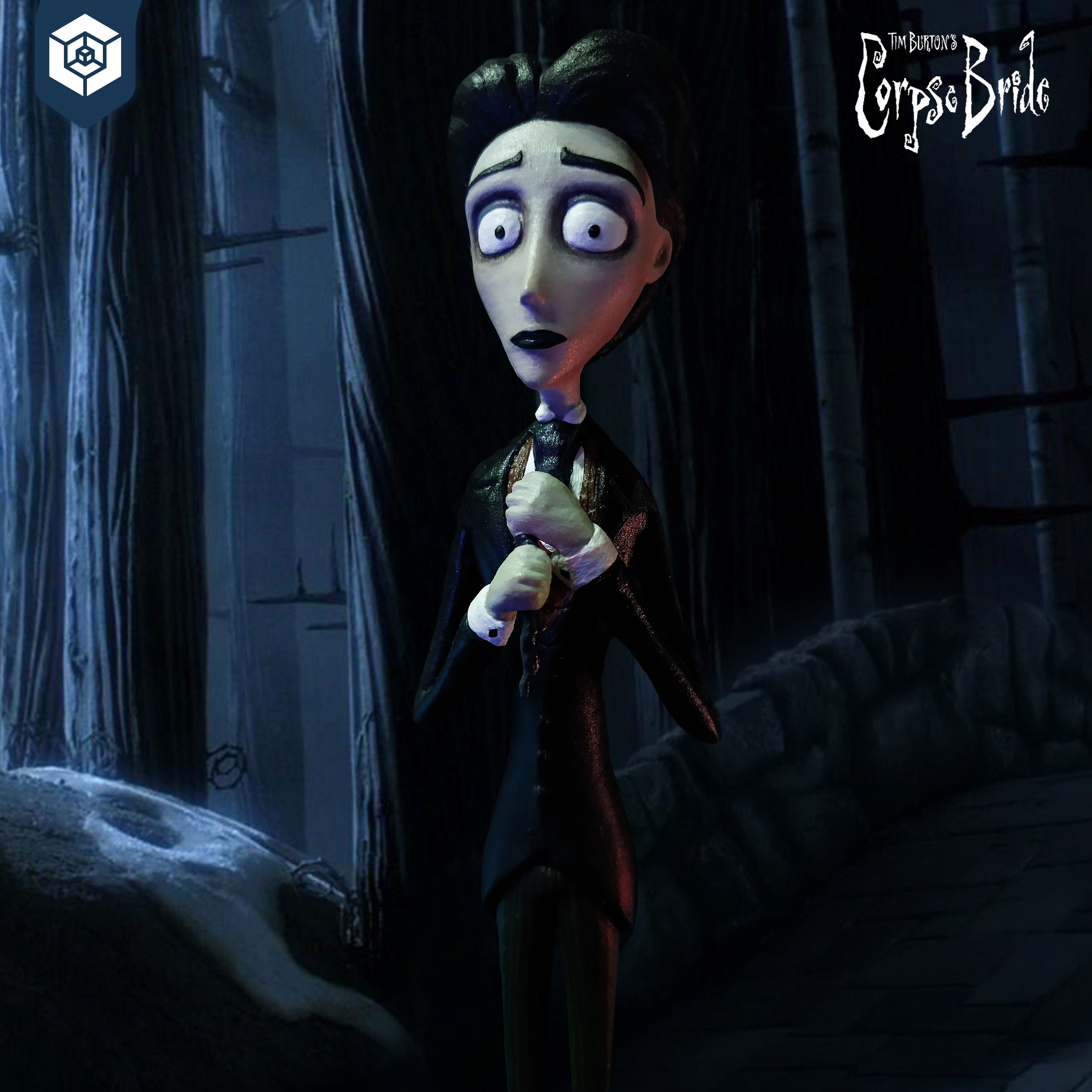Victor Van Dort - Corpse Bride 3D print model_11
