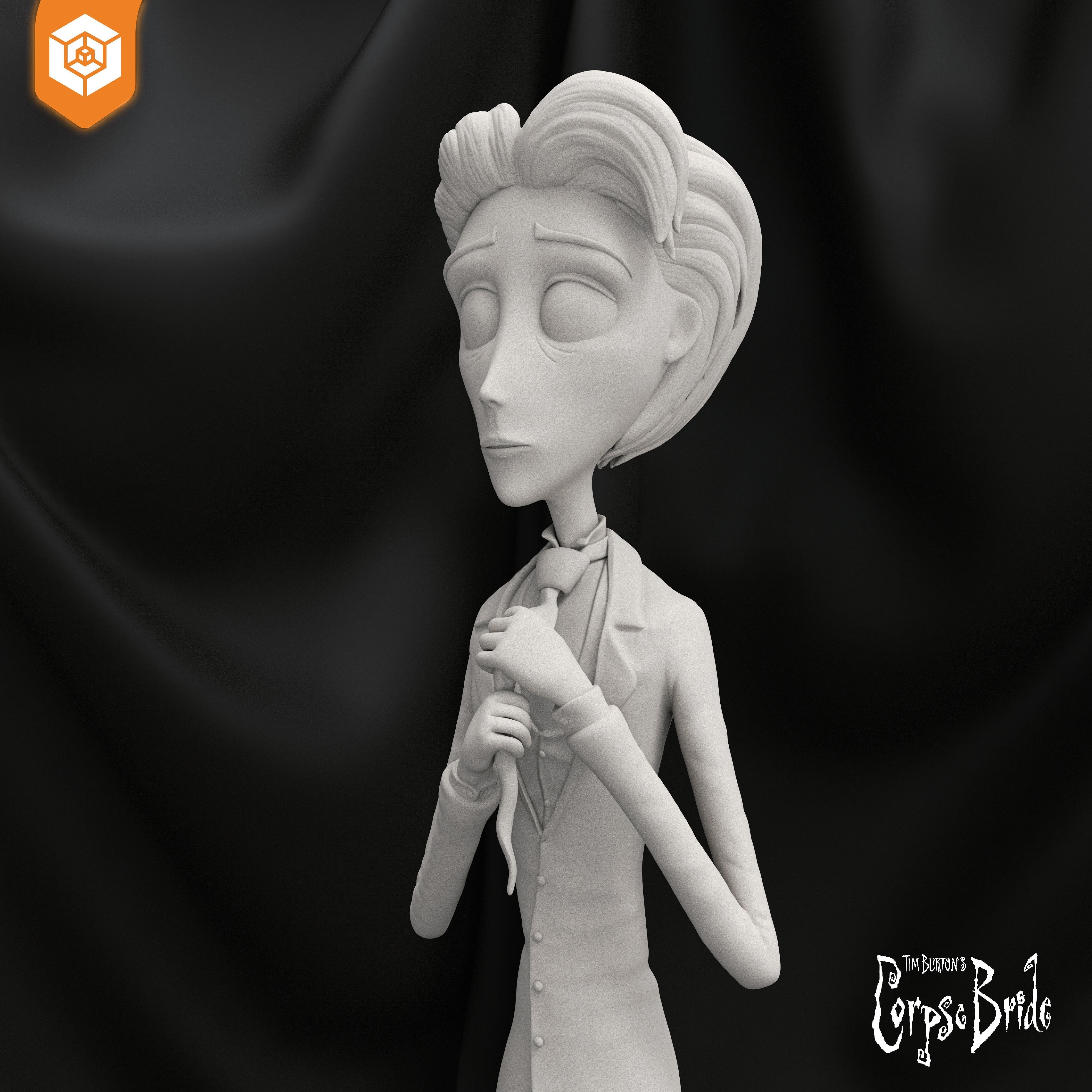 Victor Van Dort - Corpse Bride 3D print model_18