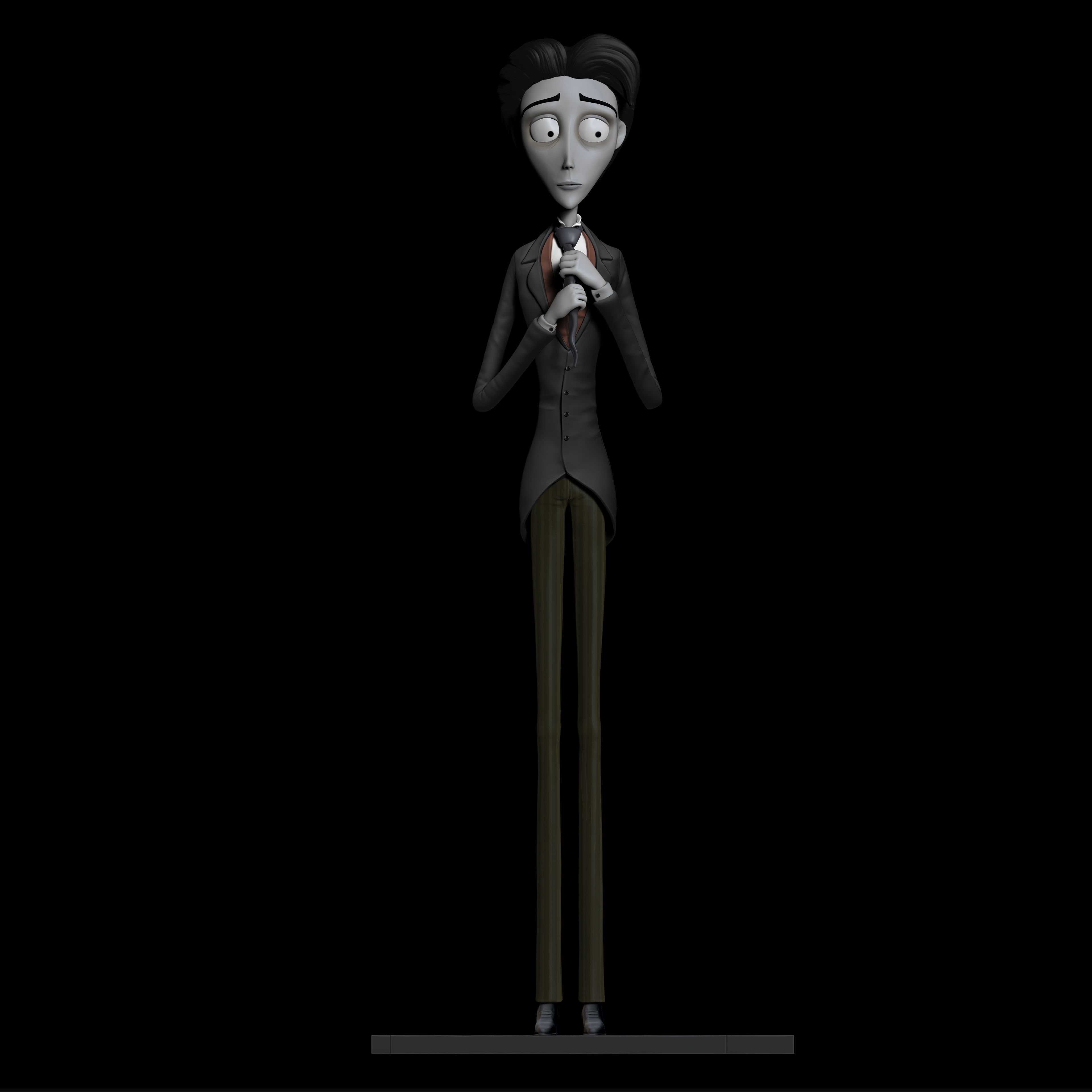 Victor Van Dort - Corpse Bride 3D print model_5