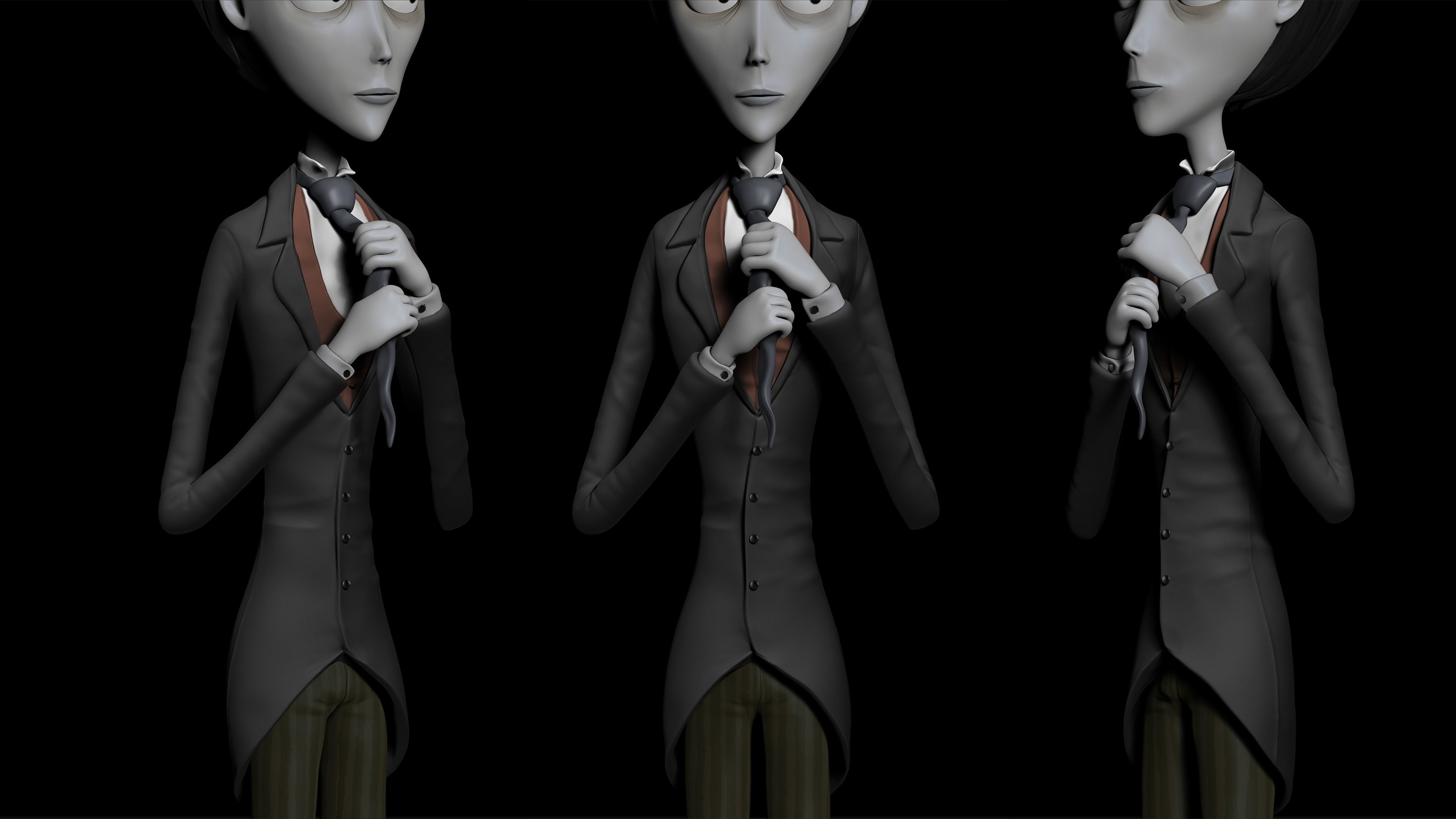 Victor Van Dort - Corpse Bride 3D print model_7