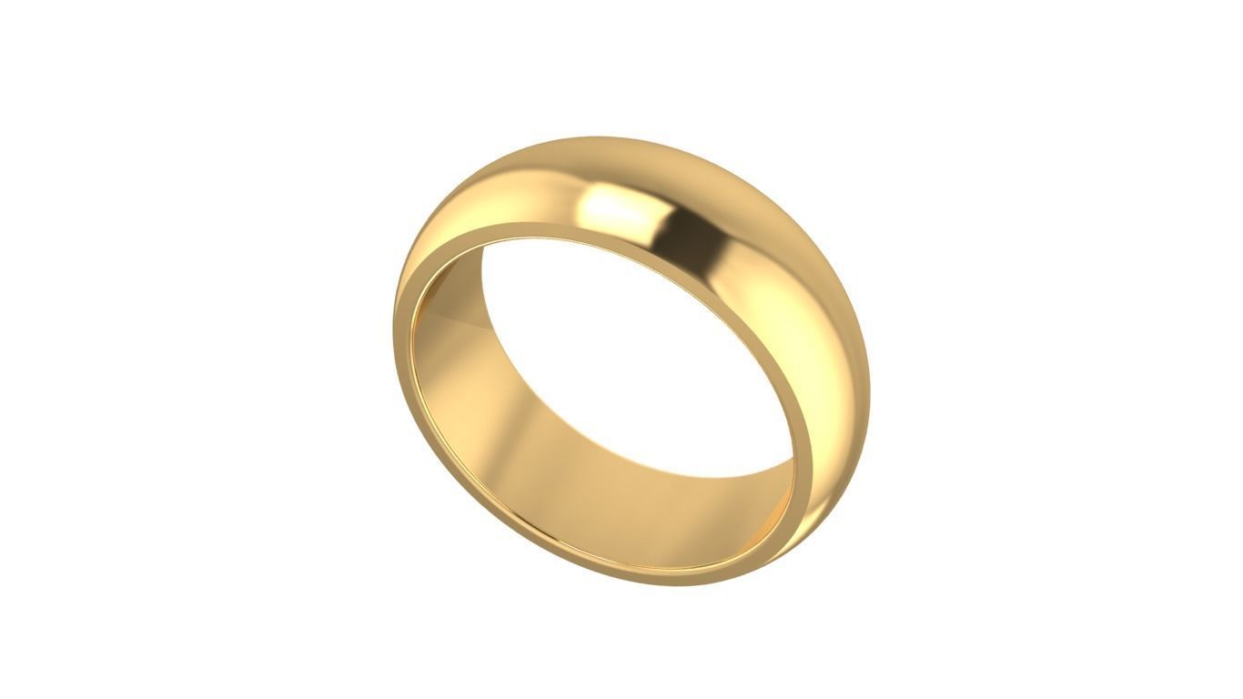 Project simple ring 3D print model_2