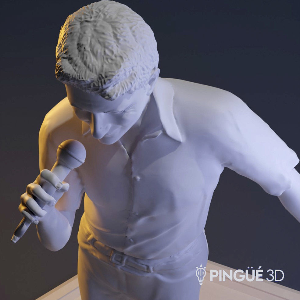 Pichirica - Singer who performed with Fabian Show - Argentina 3D print model_5
