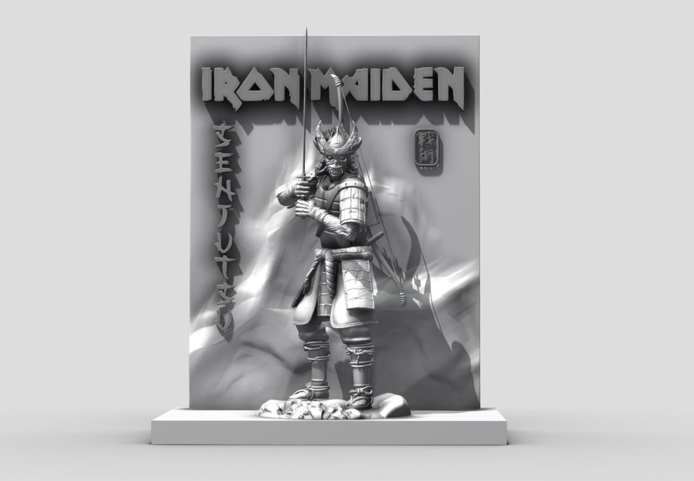 Iron Maiden - Senjutsu 3d Printing 3D print model_22