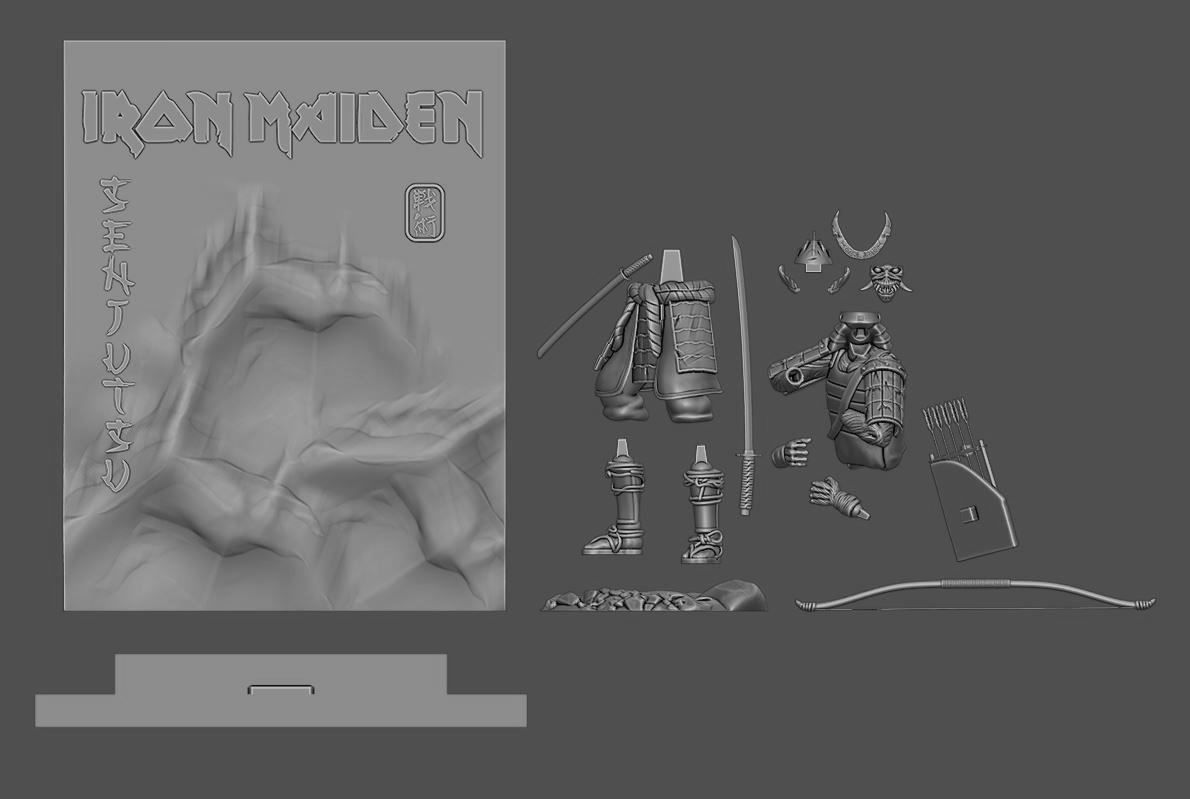 Iron Maiden - Senjutsu 3d Printing 3D print model_4