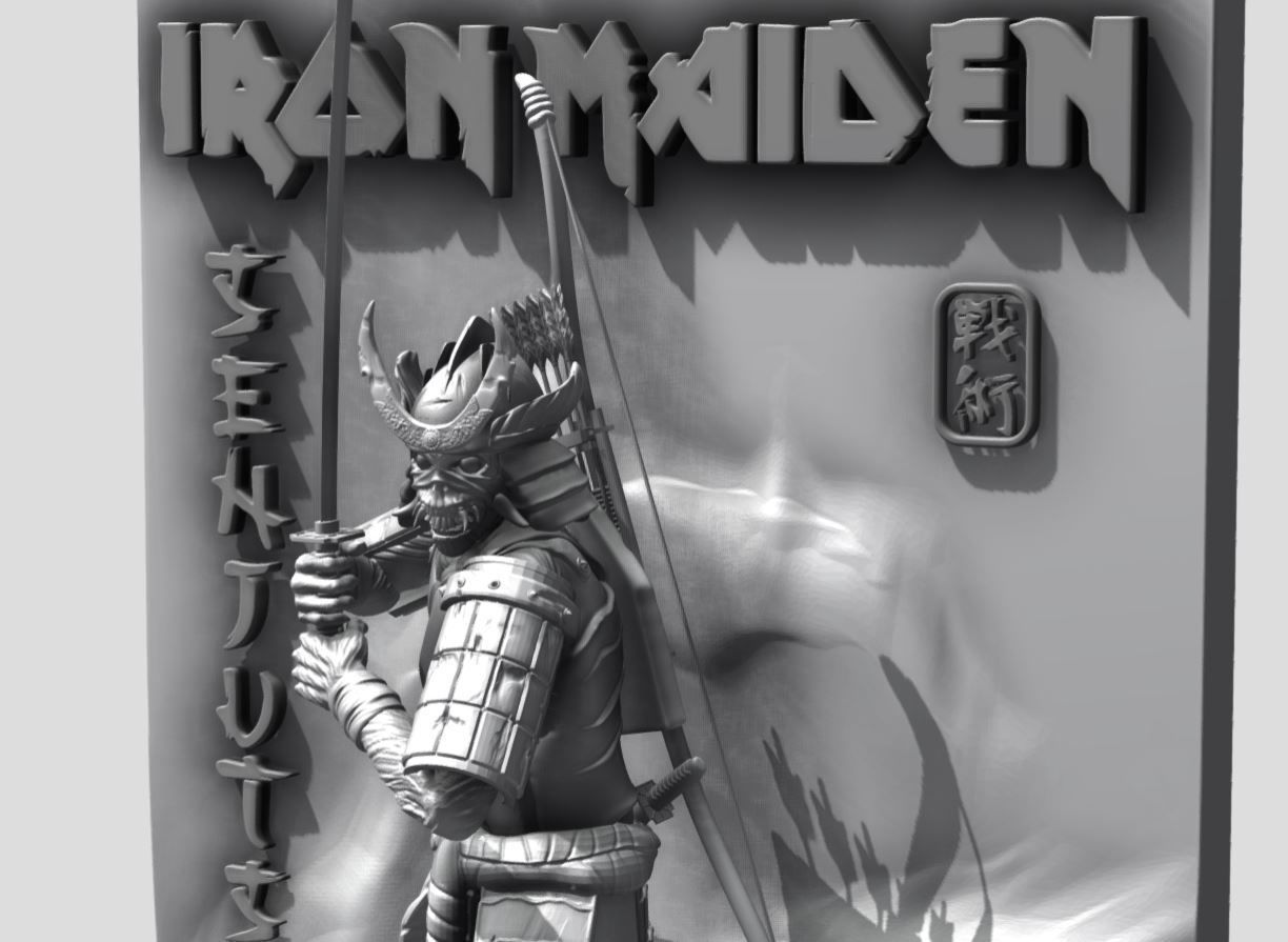 Iron Maiden - Senjutsu 3d Printing 3D print model_21
