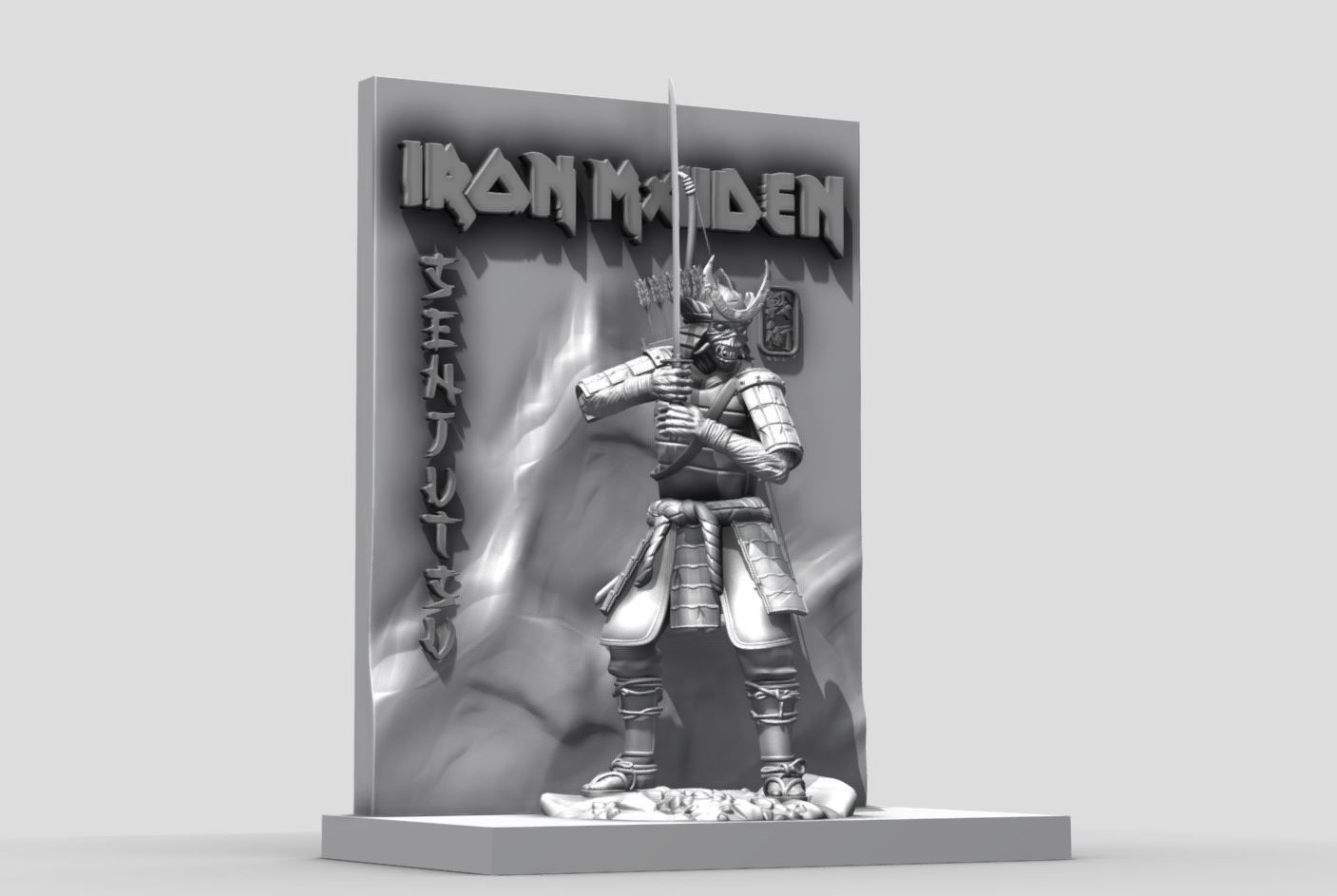 Iron Maiden - Senjutsu 3d Printing 3D print model_25