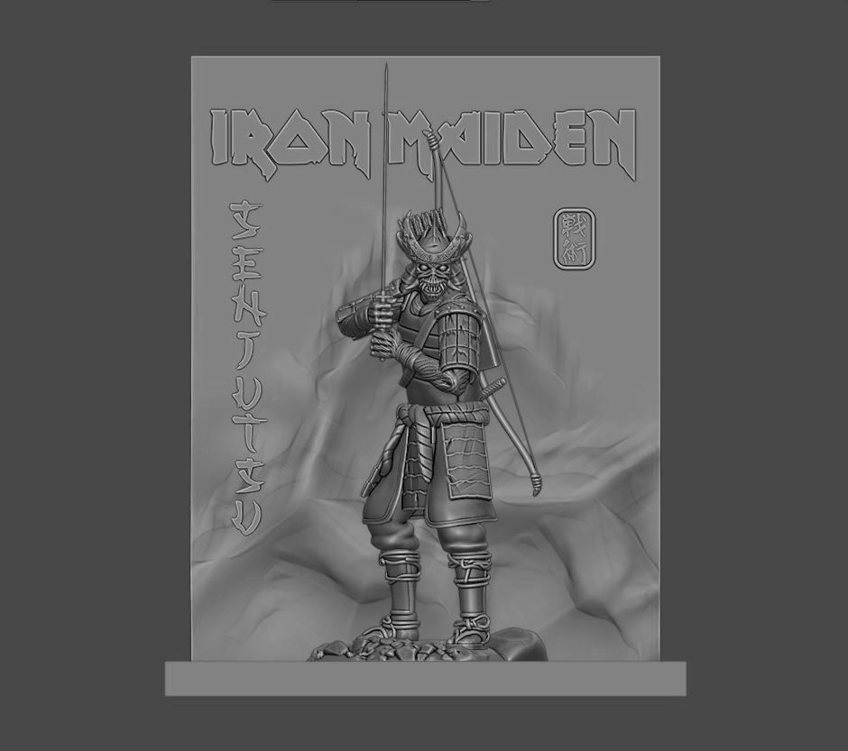 Iron Maiden - Senjutsu 3d Printing 3D print model_10