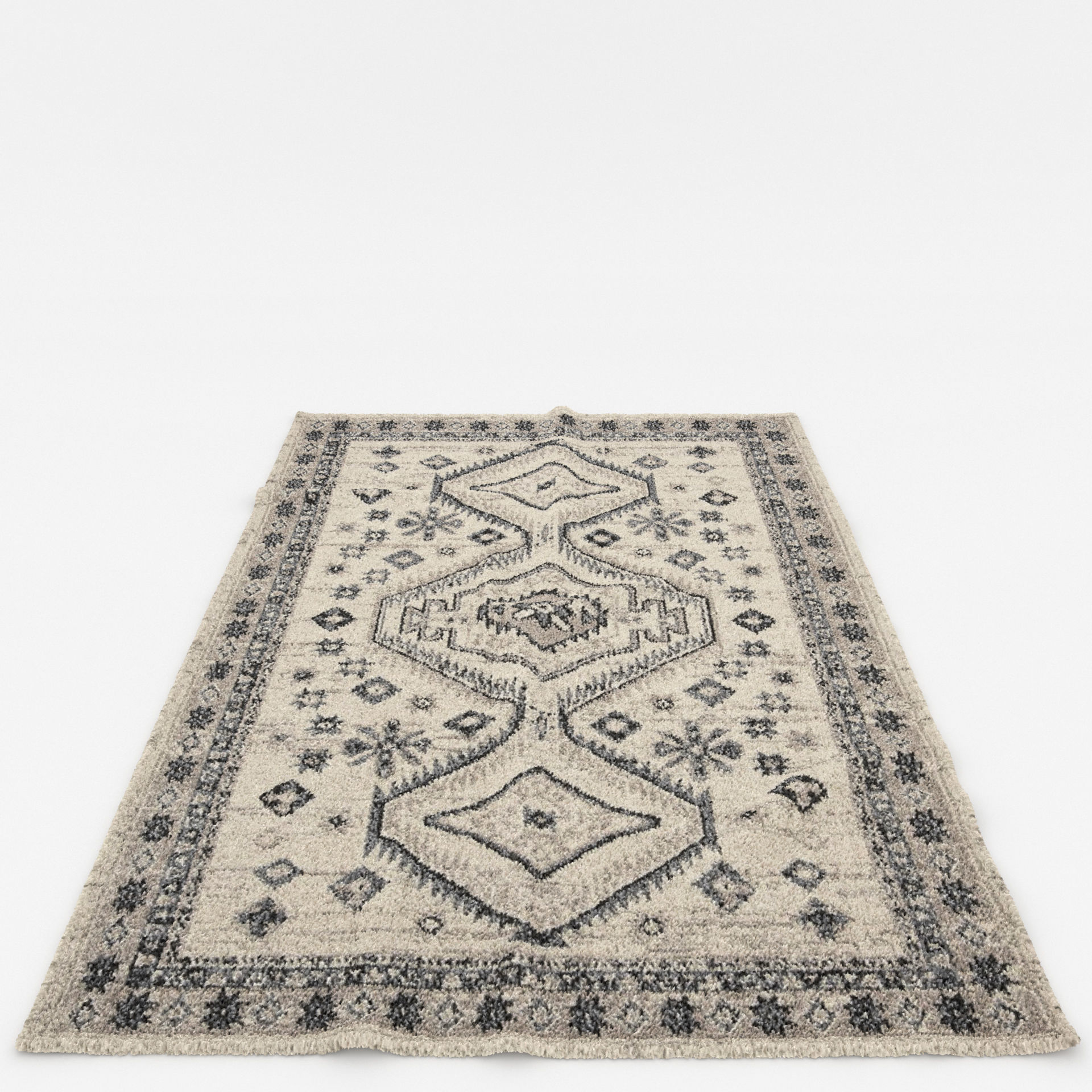 Rugs No 258 Low-poly 3D model_9
